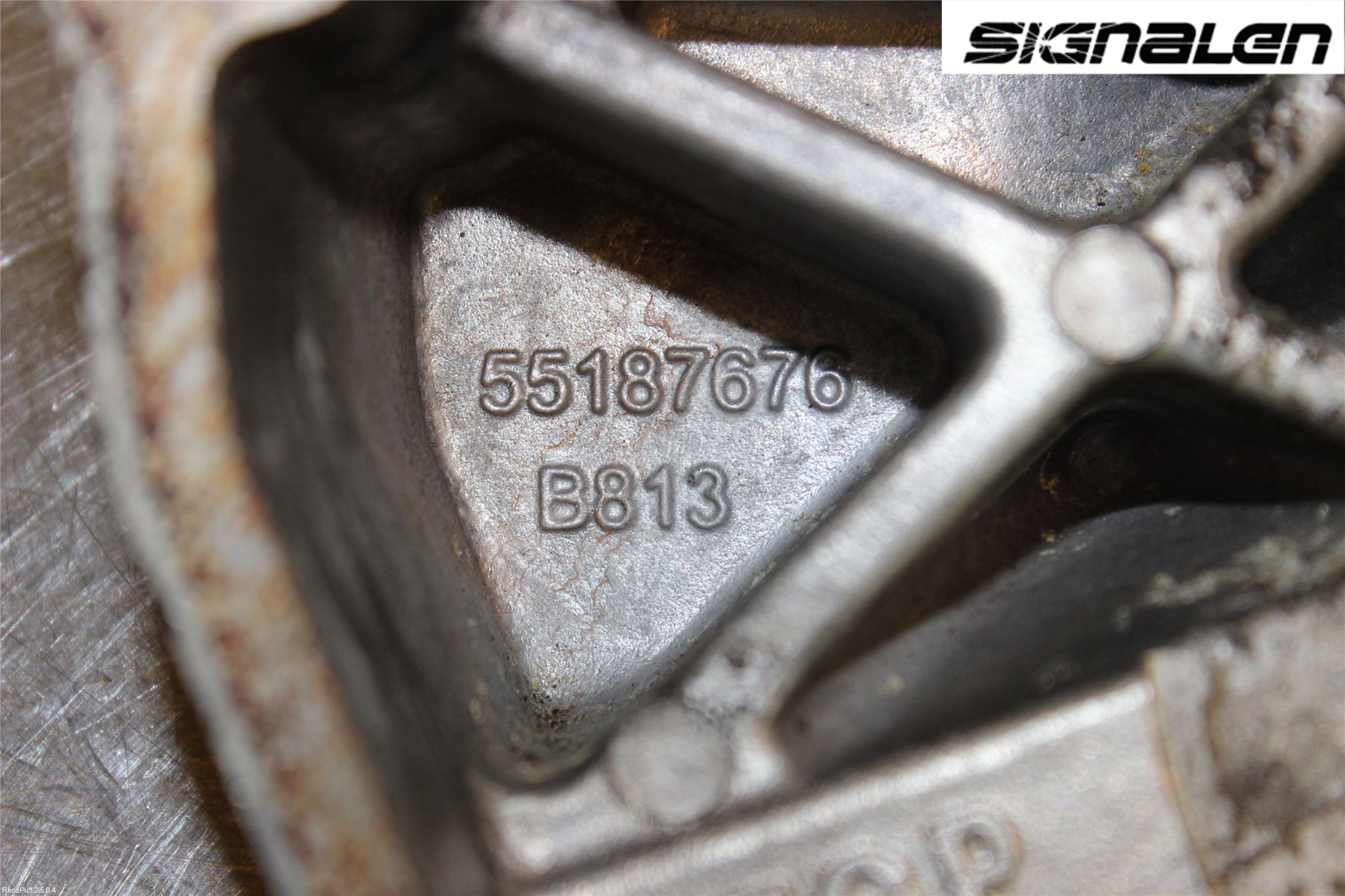 Saab 9-3 VER 2 Motorfäste