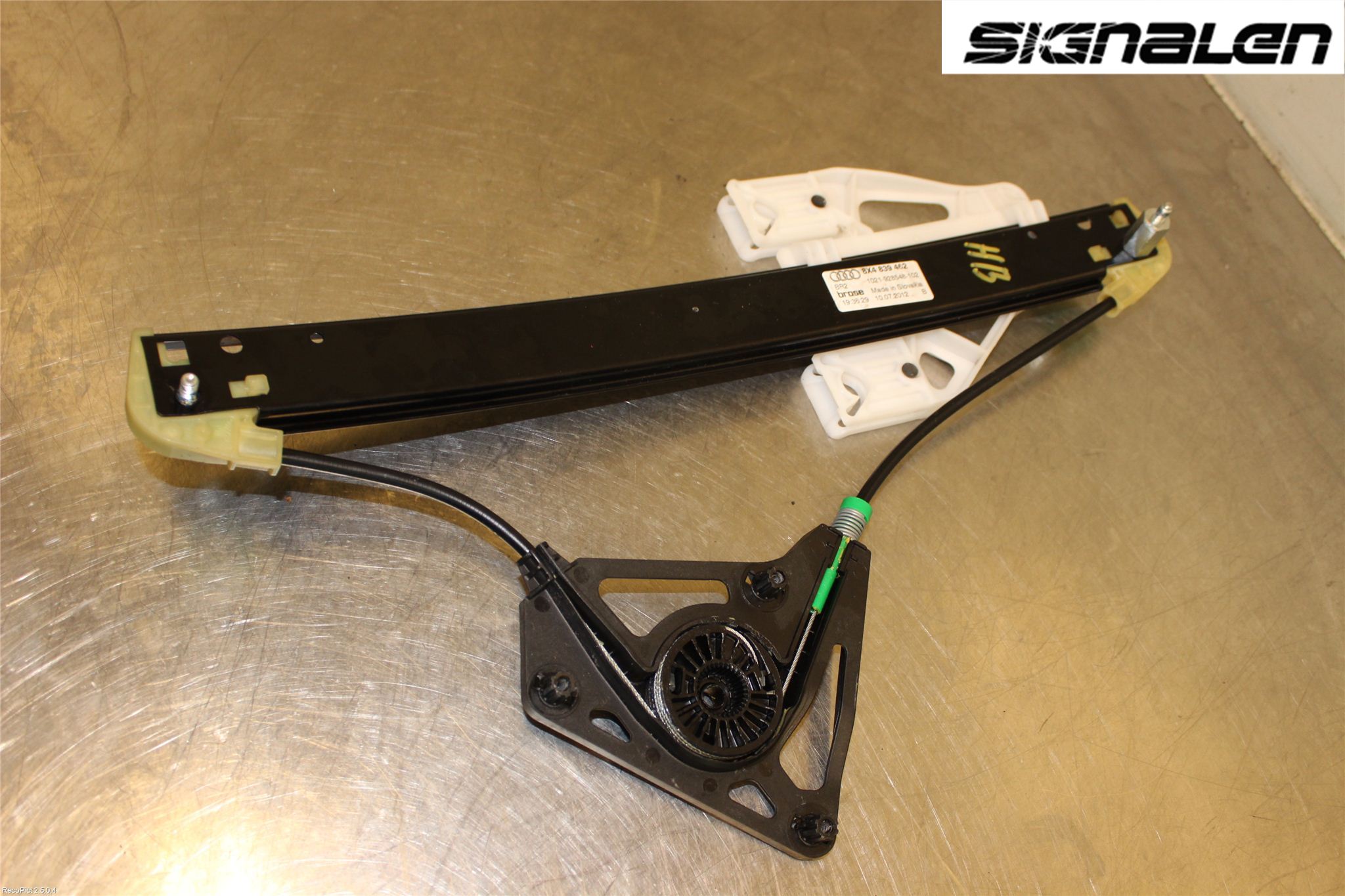 Audi A1/S1 11-18 Fönsterhissmekanism