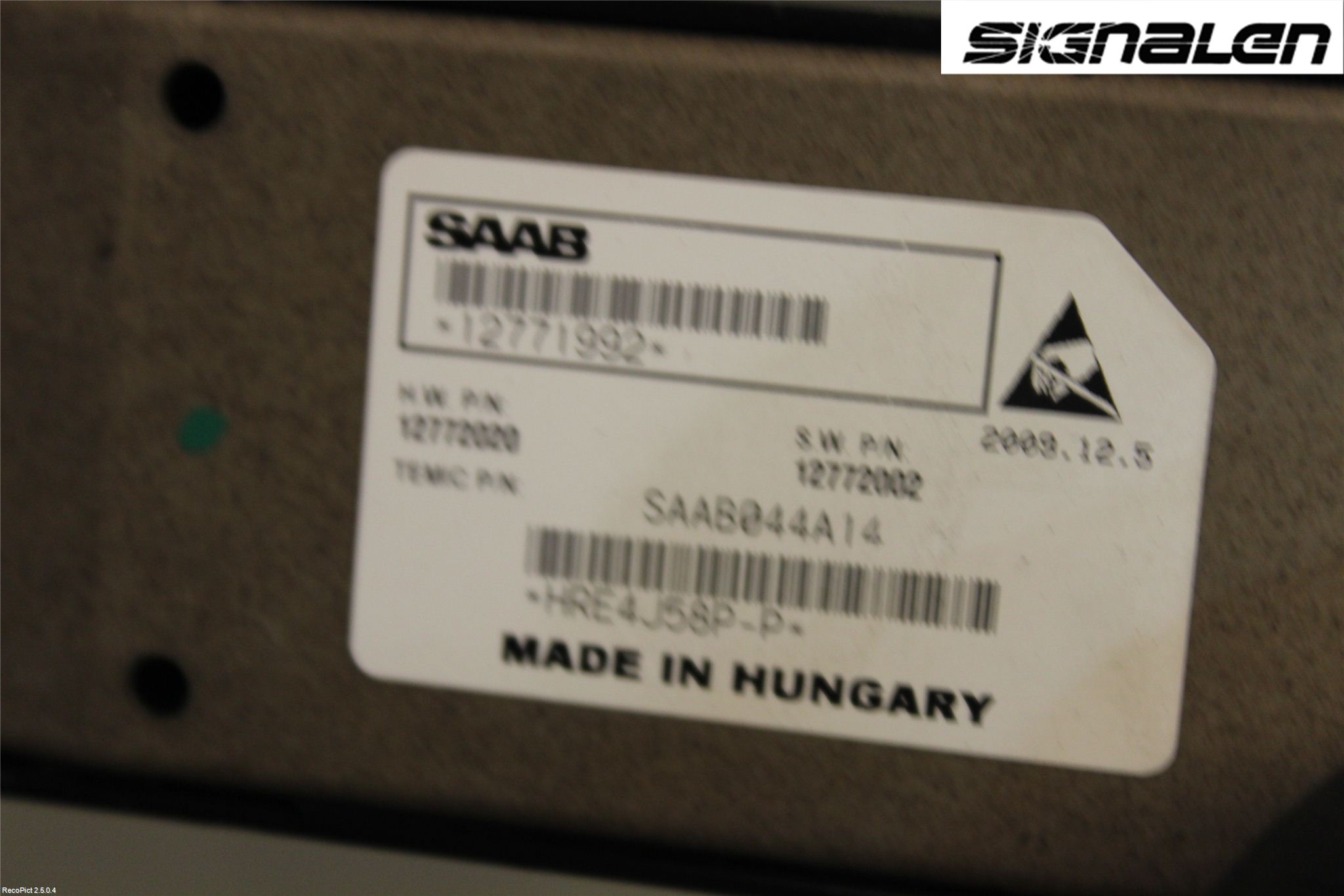 Saab 9-3 VER2/VER3 08-15 Strömställare Elhiss