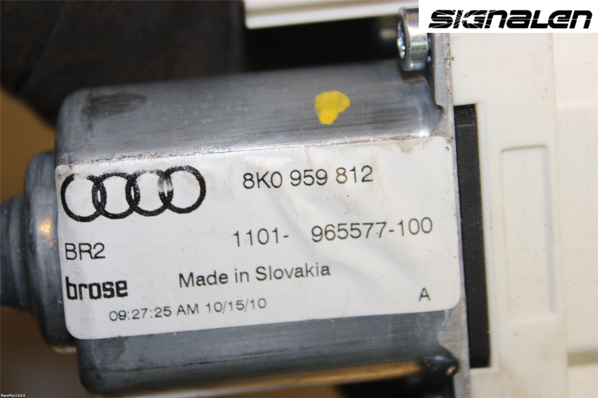 Skoda YETI Fönsterhissmotor