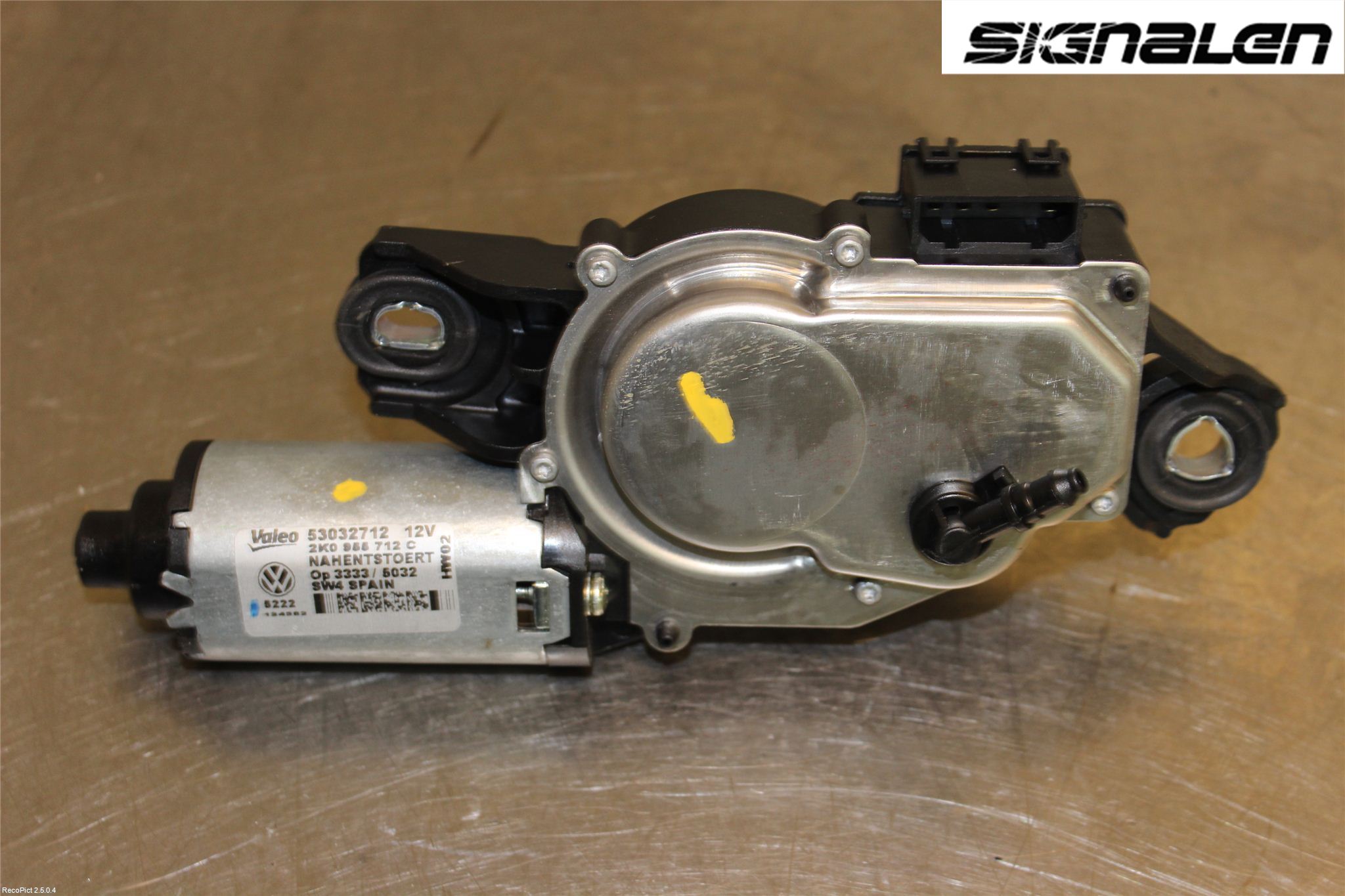 Volkswagen VW CADDY 11-15 Torkarmotor Baklucka