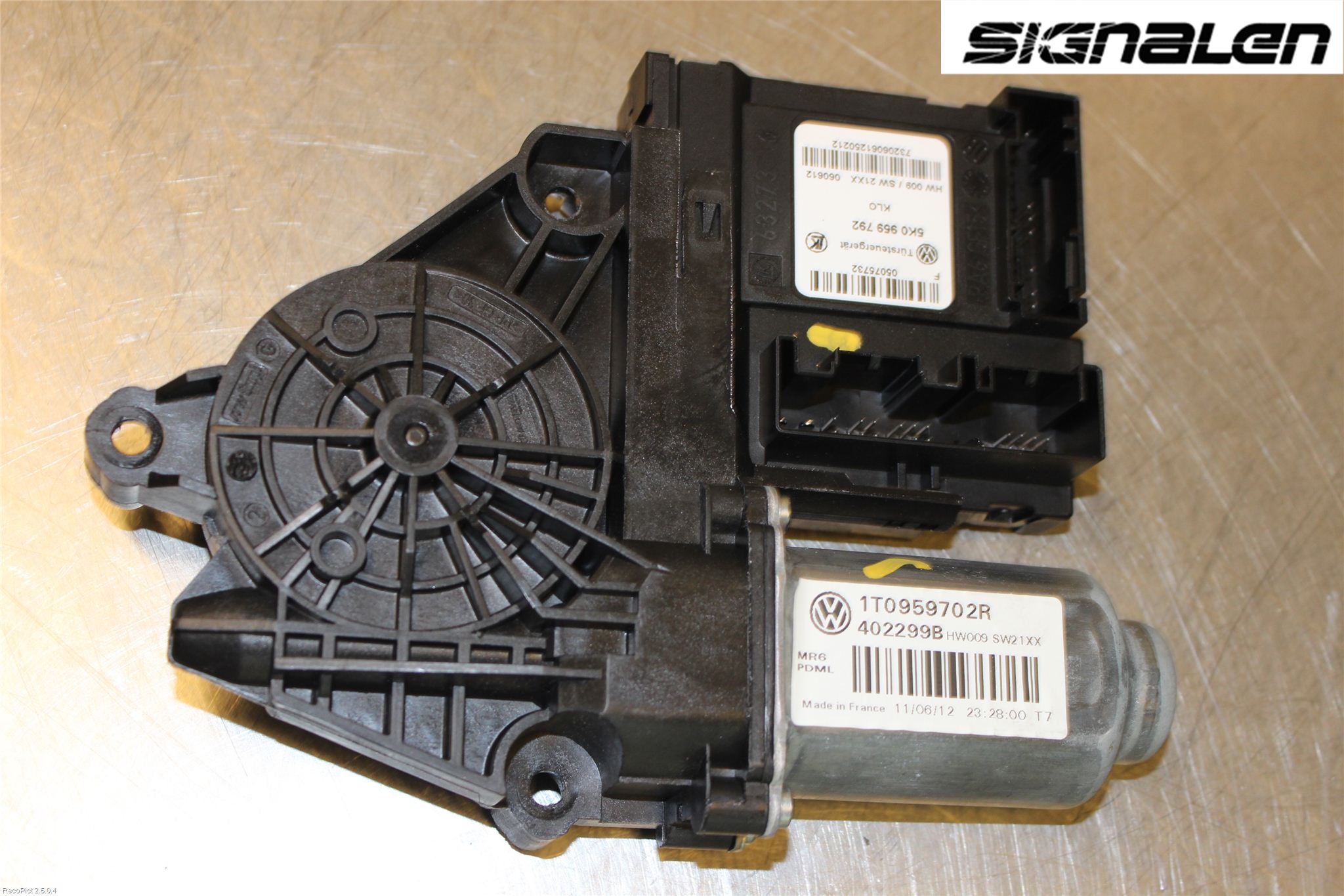 Volkswagen VW CADDY 11-15 Fönsterhissmotor