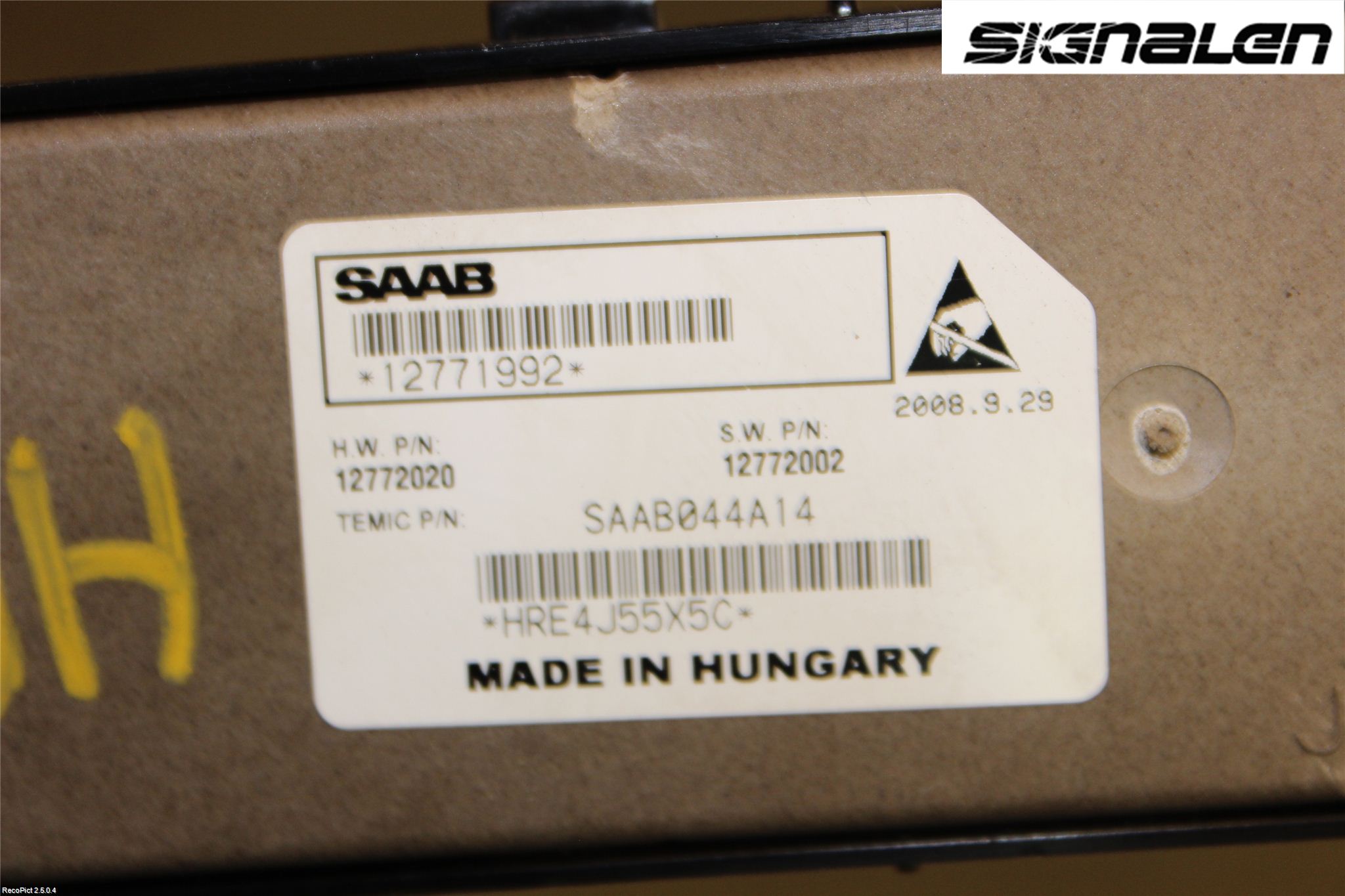 Saab 9-3 VER2/VER3 08-15 Strömställare Elhiss