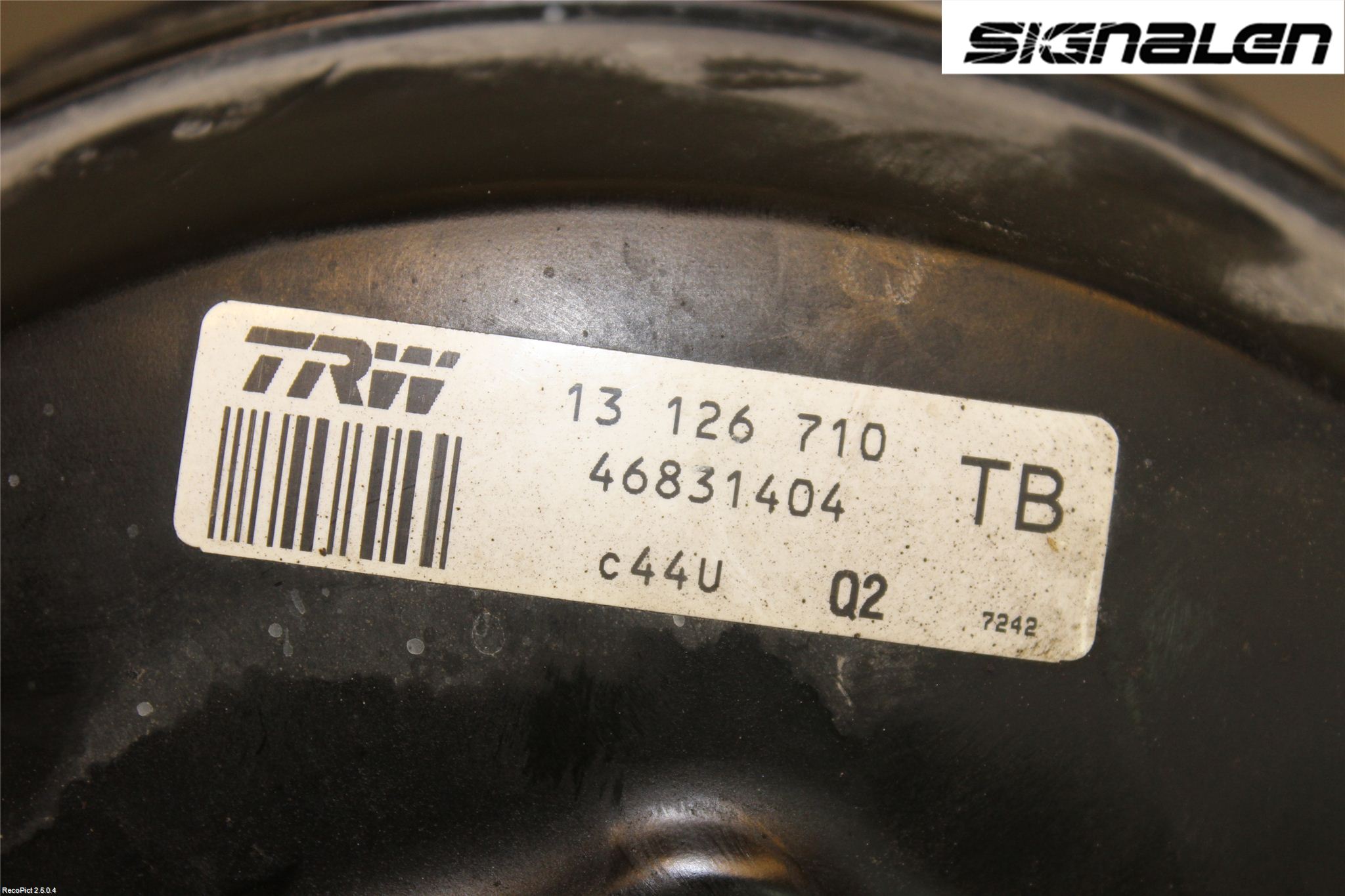 Saab 9-3 VER2/VER3 08-15 Bromsservo