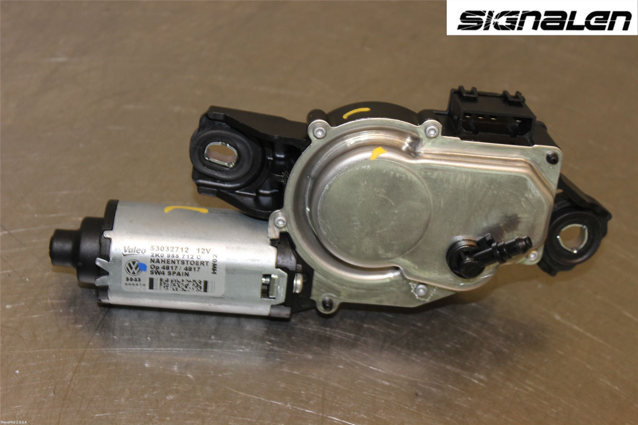 Volkswagen VW CADDY 11-15 Torkarmotor Baklucka