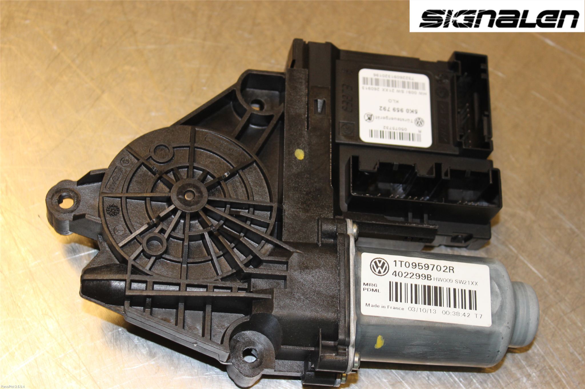 Volkswagen VW CADDY 11-15 Fönsterhissmotor