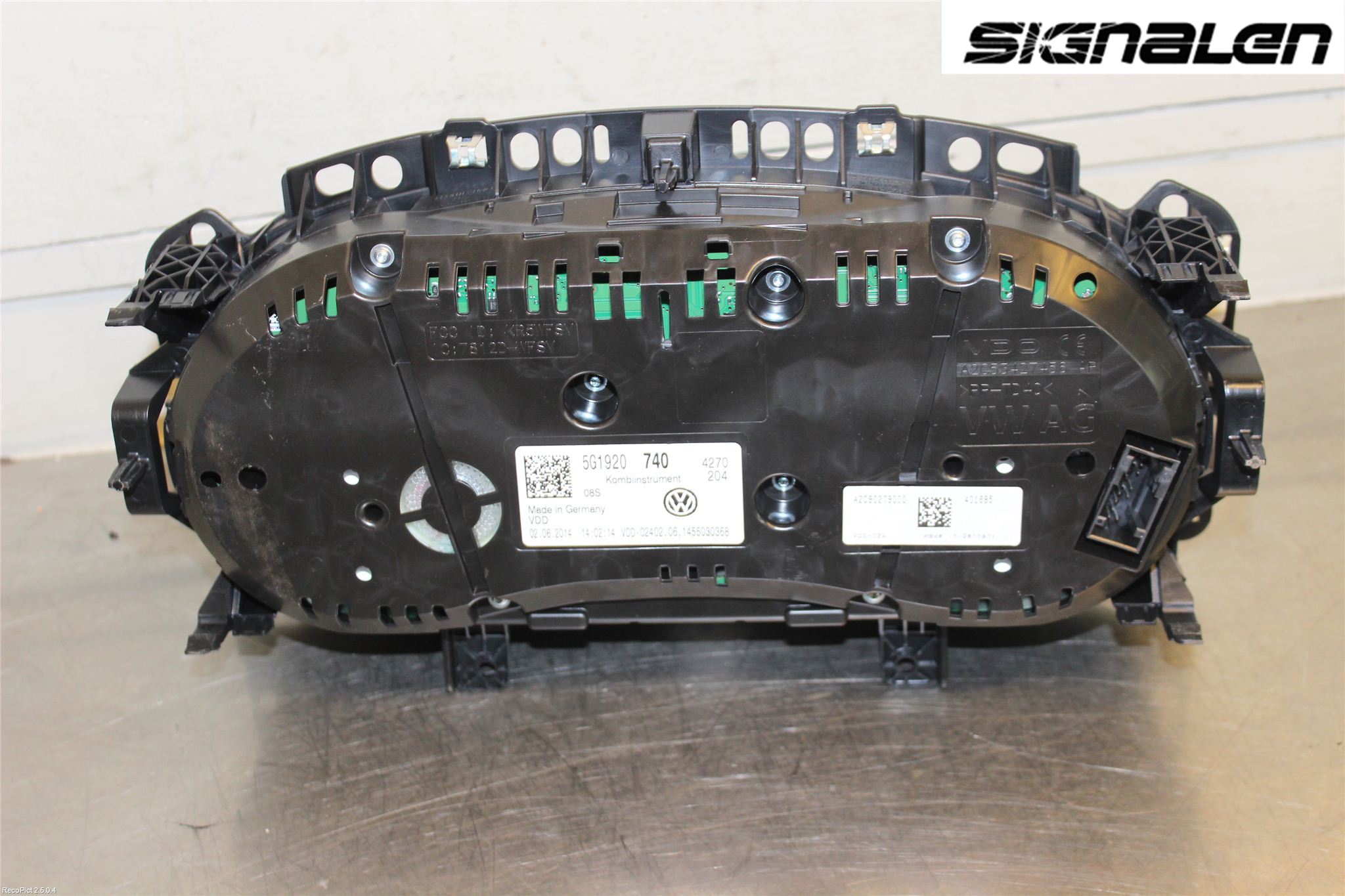 Volkswagen VW GOLF / E-GOLF VII 13-20 Instrument Komb