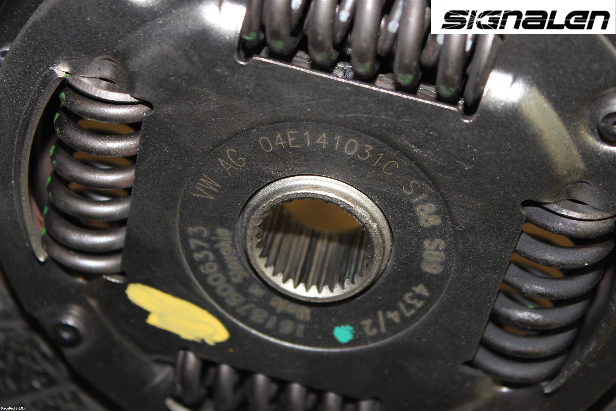 Volkswagen VW GOLF / E-GOLF VII 13-20 Koppling-Lamell