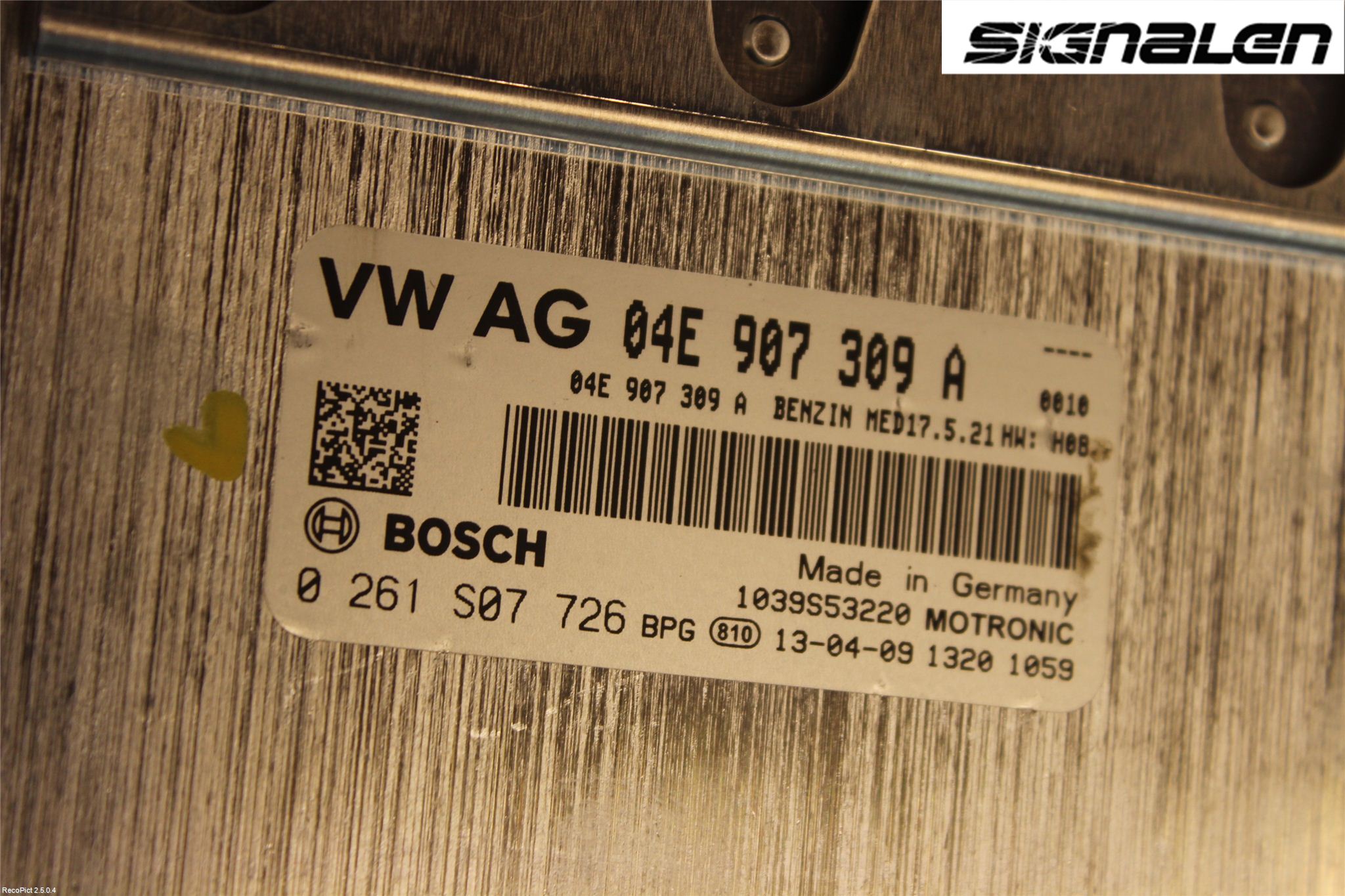 Volkswagen VW GOLF / E-GOLF VII 13-20 Styrenhet Insprut Bensin