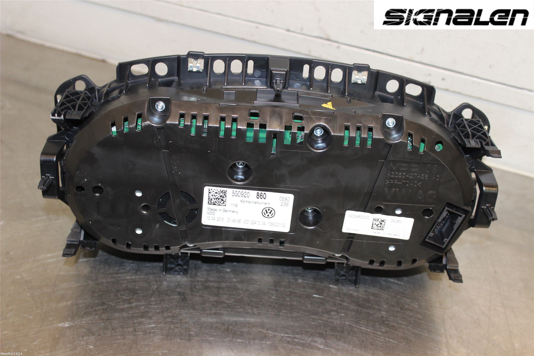 Volkswagen VW GOLF / E-GOLF VII 13-20 Instrument Komb