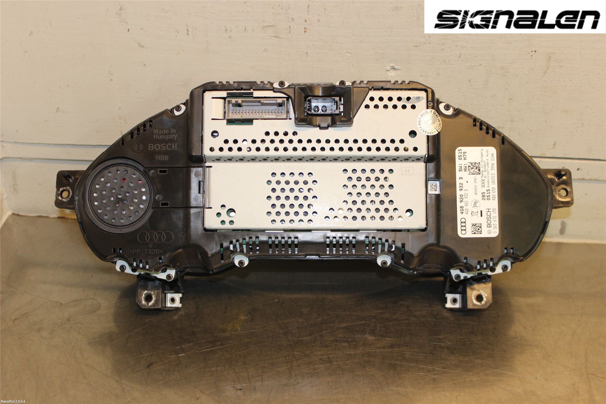 Audi A6/S6 4G 11-18 Instrument Komb