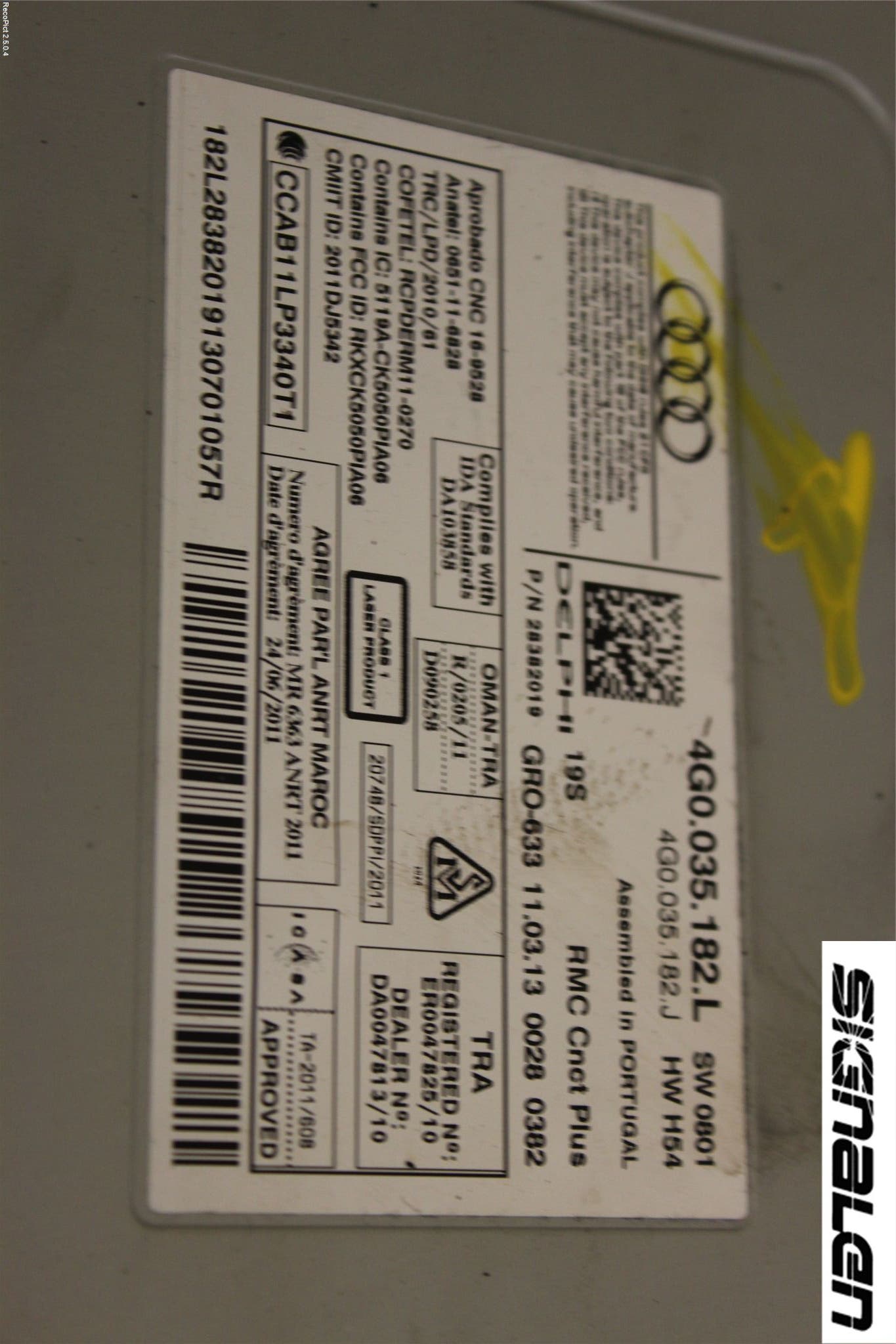 Audi A6/S6 4G 11-18 Radio