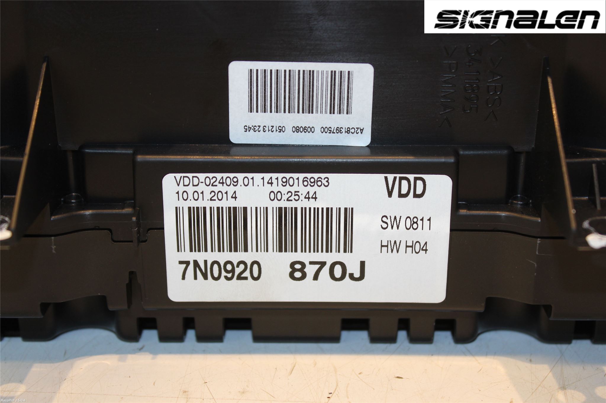 Volkswagen VW SHARAN 11- Instrument Komb