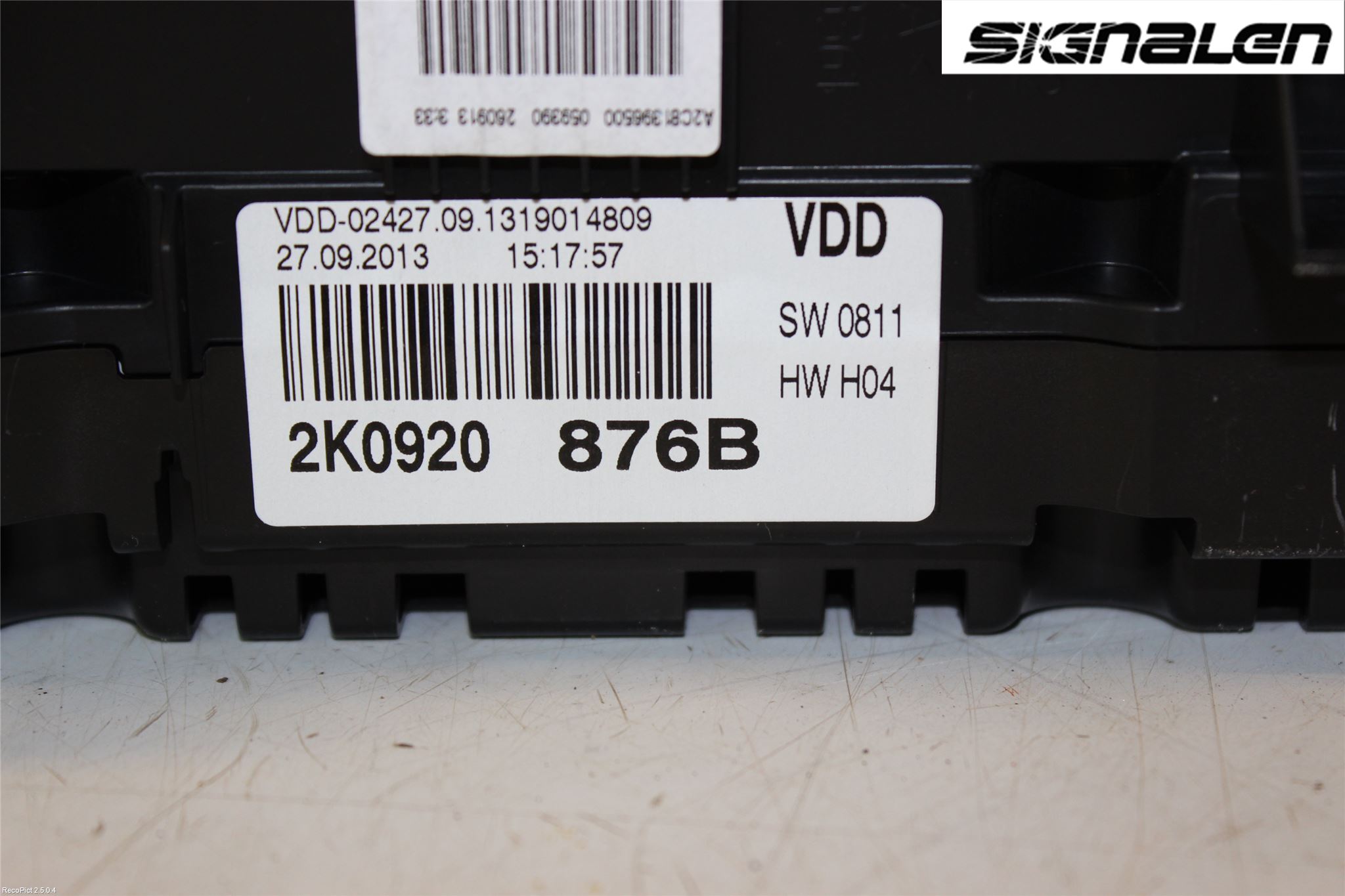 Volkswagen VW CADDY 11-15 Instrument Komb