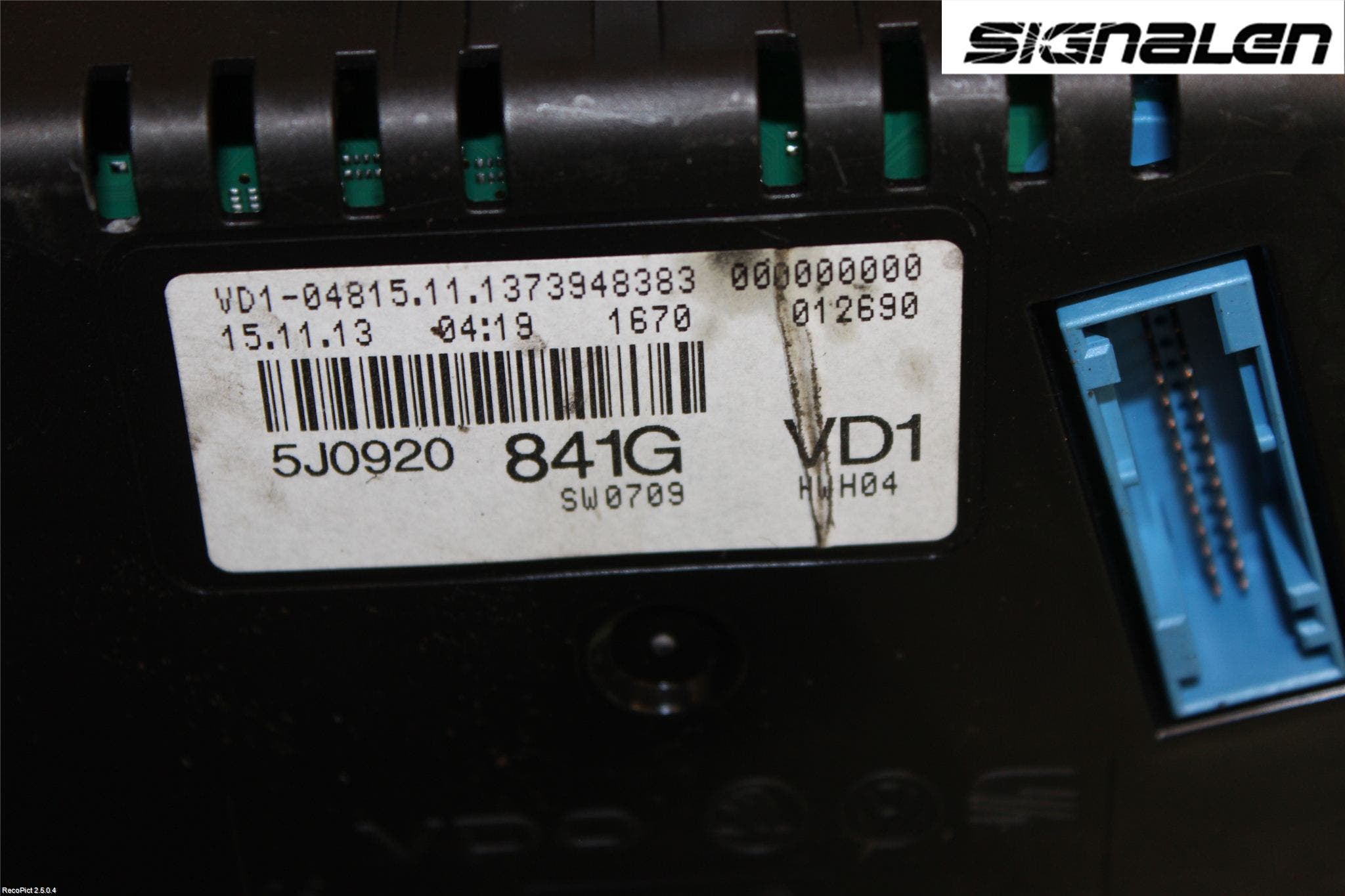 Skoda FABIA 07-14 Instrument Komb