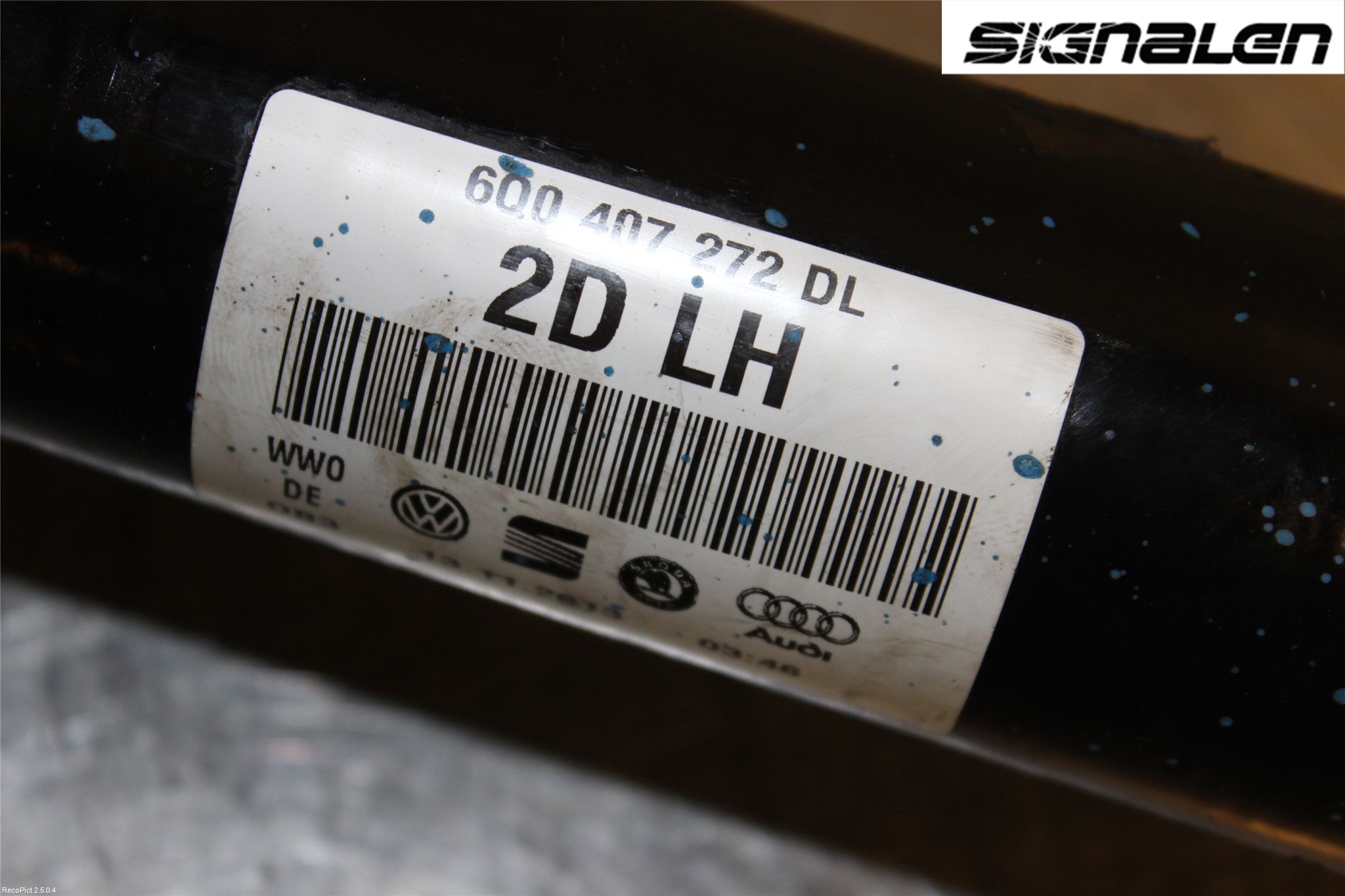 Skoda FABIA 07-14 Drivaxel Fram Höger