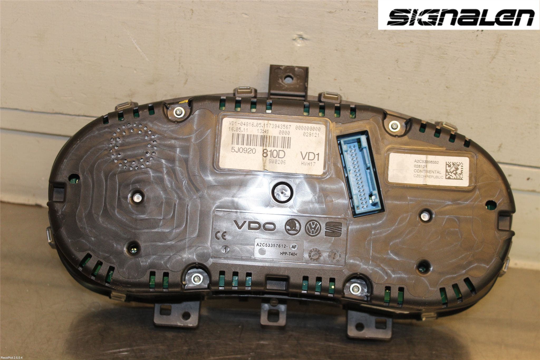 Skoda FABIA 07-14 Instrument Komb