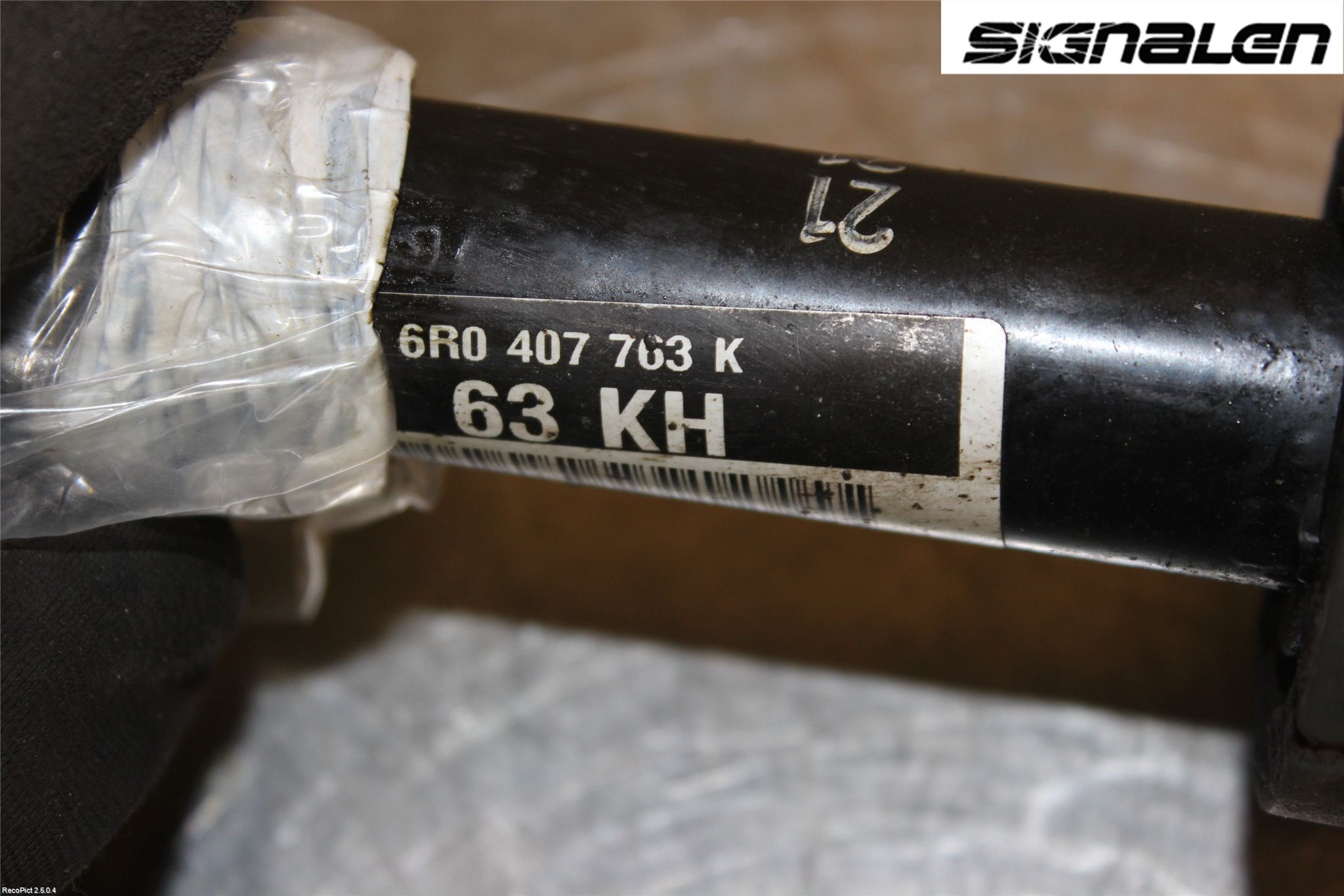 Skoda FABIA 07-14 Drivaxel Fram Vänster