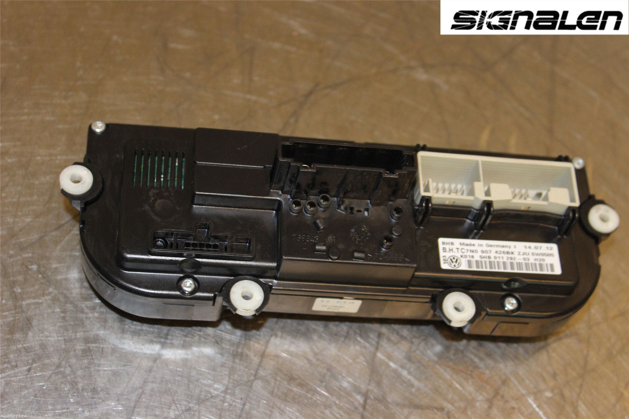 Volkswagen VW CADDY 11-15 Ac Styrenhet Ac Manöveren