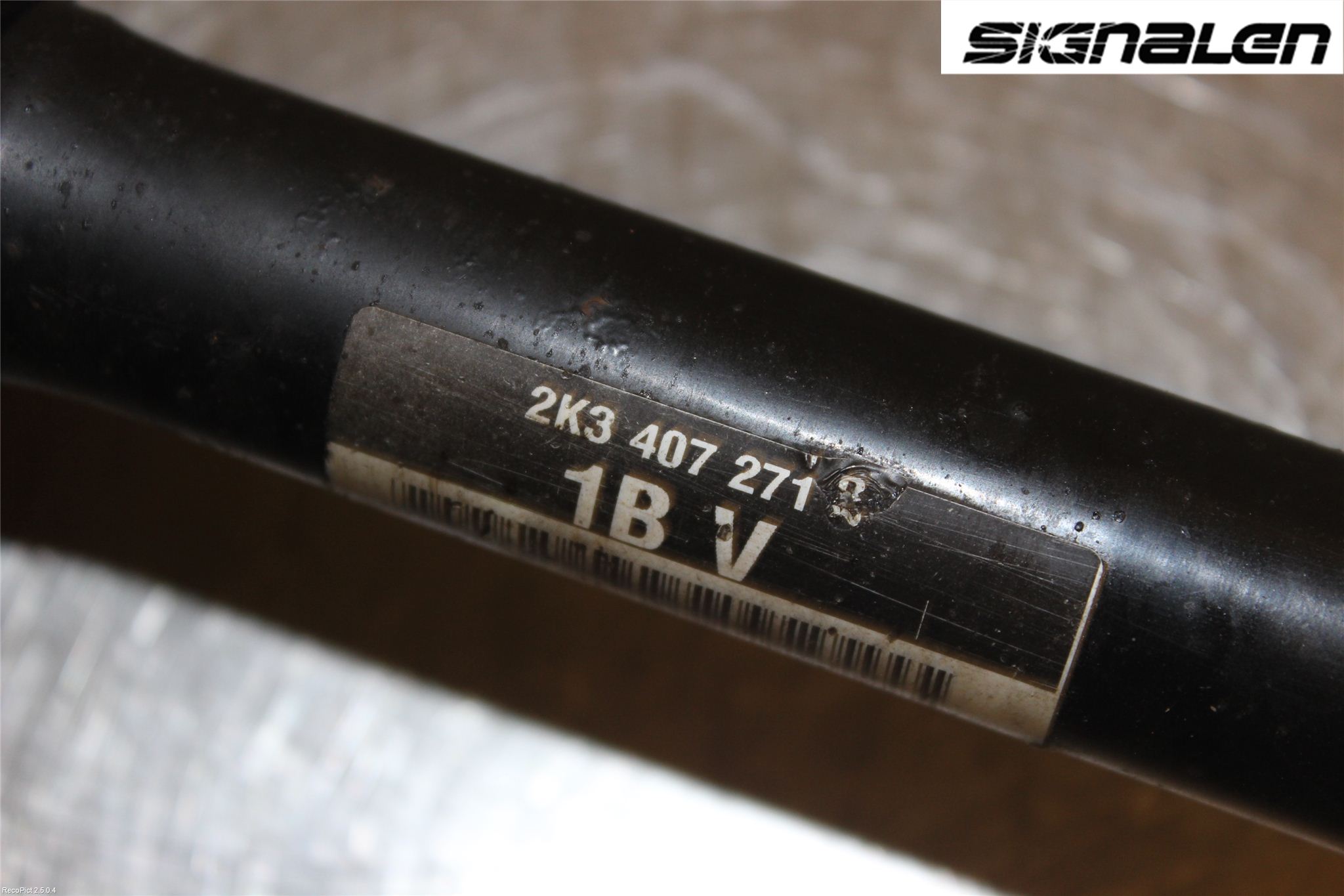 Volkswagen VW CADDY 11-15 Drivaxel Fram Vänster