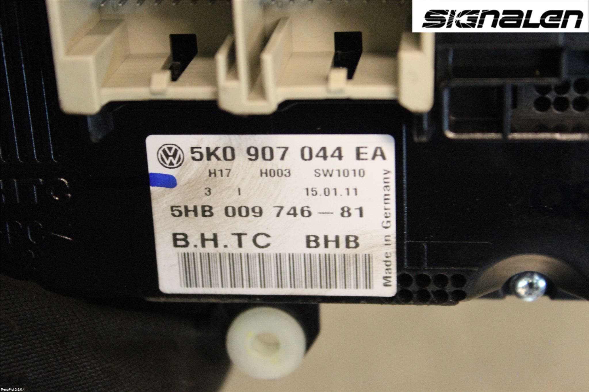 Volkswagen VW JETTA VI 11- Ac Styrenhet Ac Manöveren