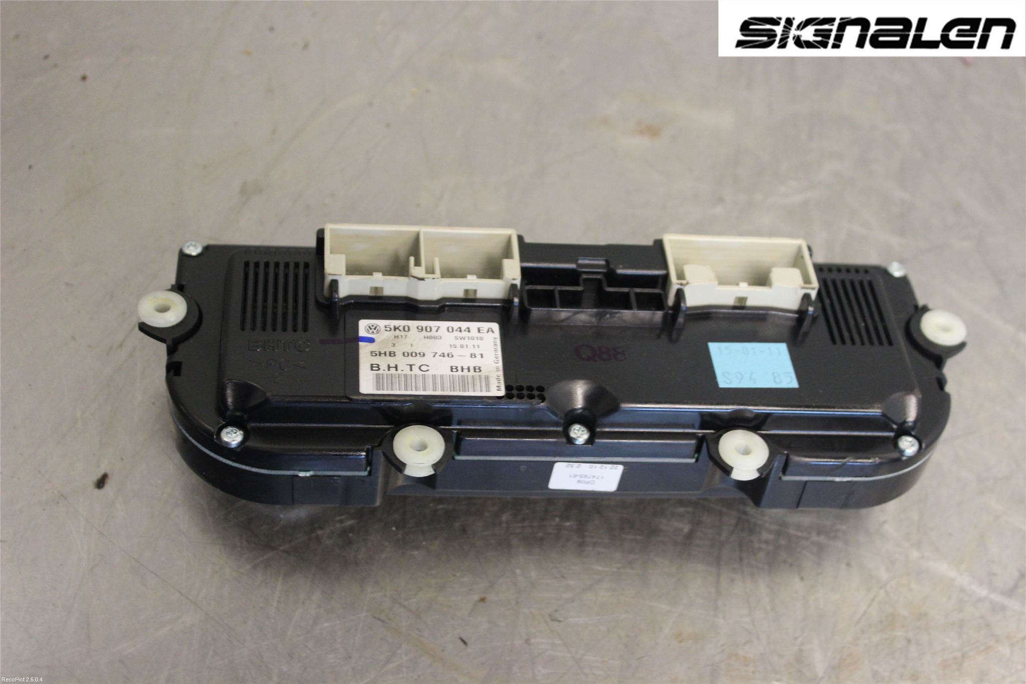 Volkswagen VW JETTA VI 11- Ac Styrenhet Ac Manöveren