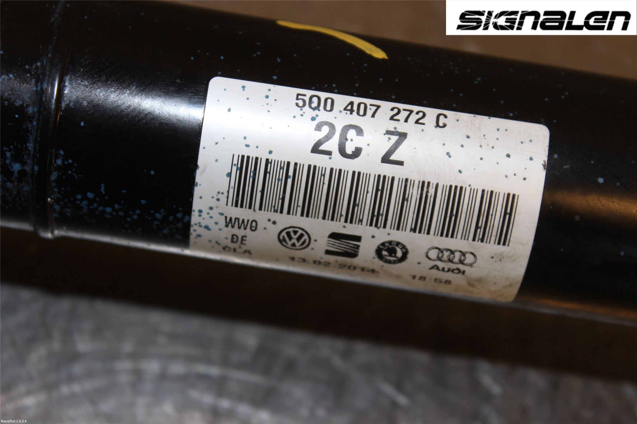 Volkswagen VW GOLF / E-GOLF VII 13-20 Drivaxel Fram Höger