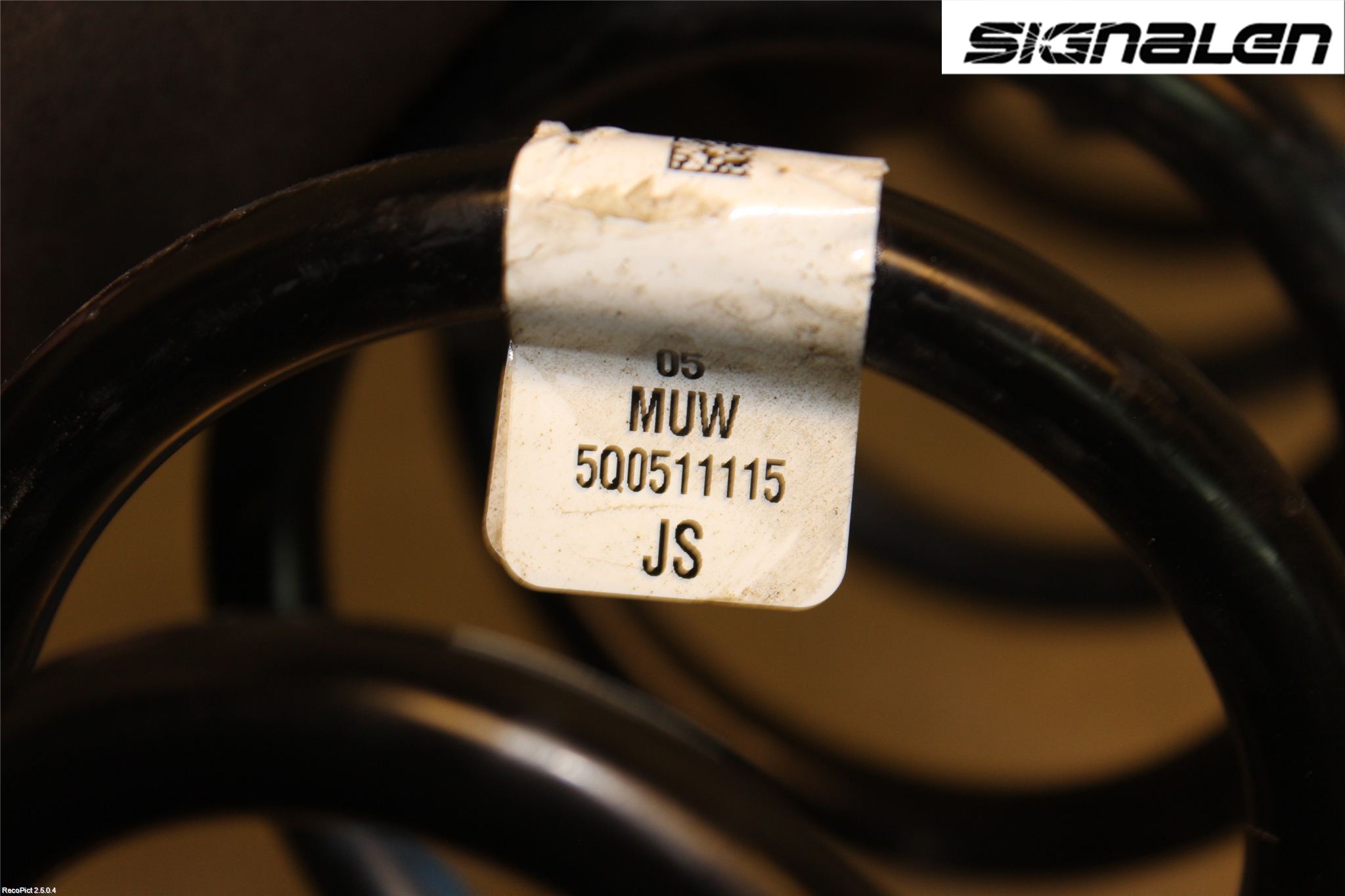 Volkswagen VW GOLF / E-GOLF VII 13-20 Fjäder Bak