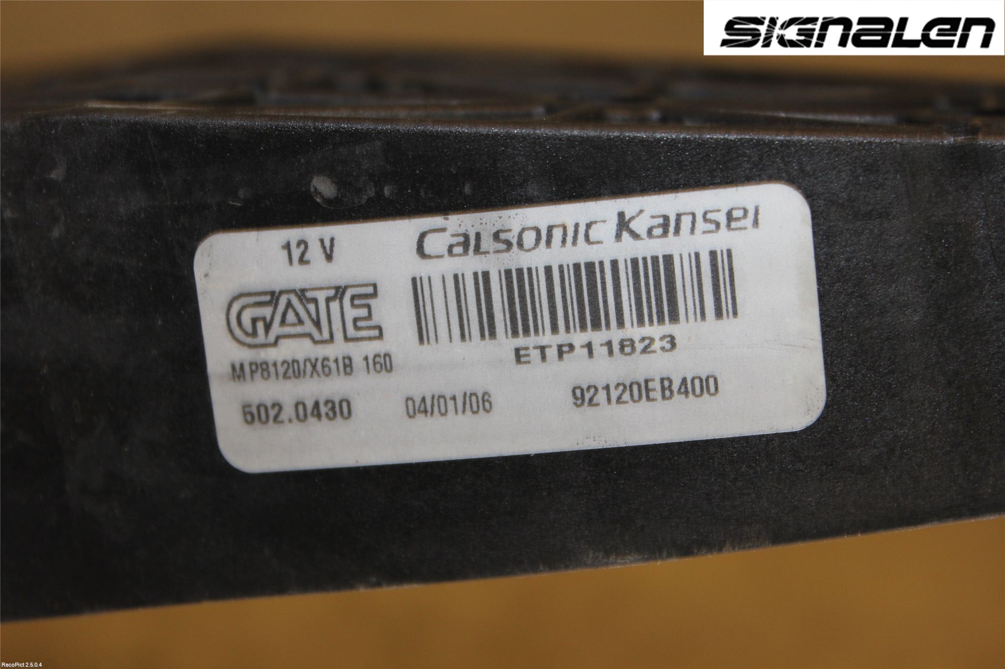 Nissan NAVARA 05-16 Kylfläkt El