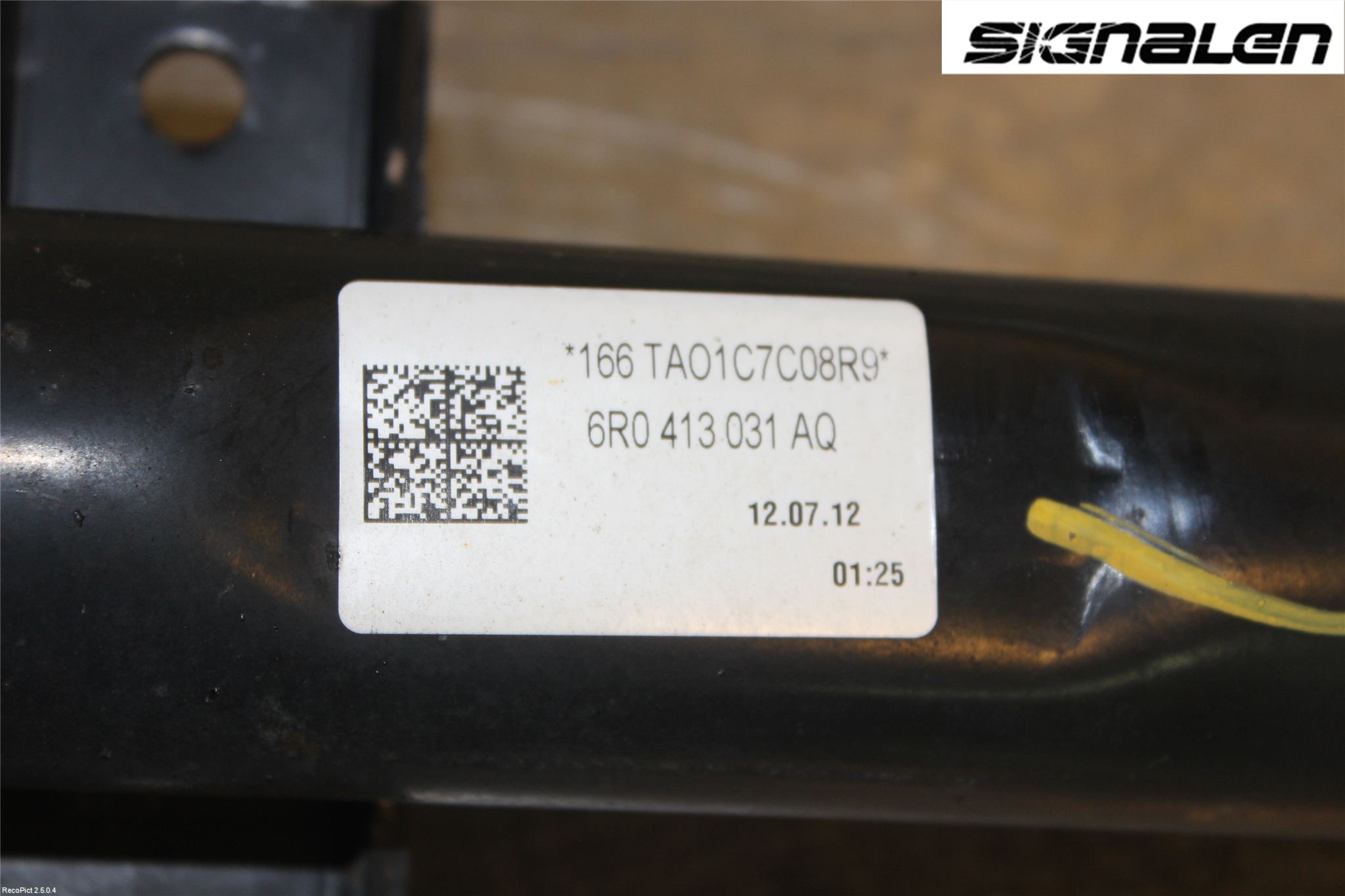 Audi A1/S1 11-18 Fjäderben Fram Vänster