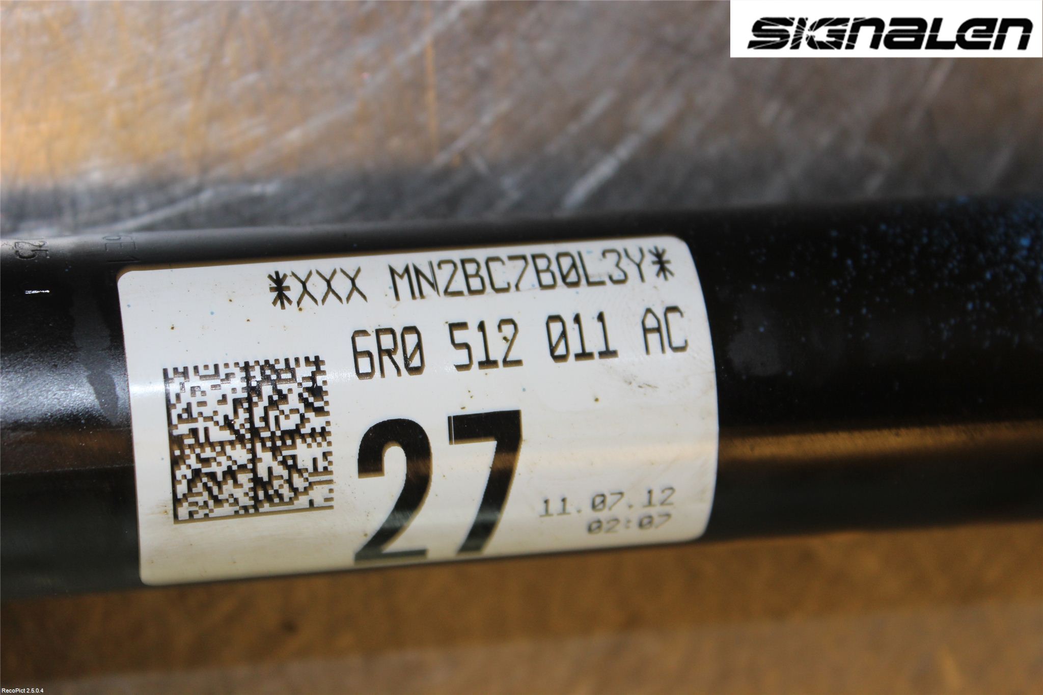 Audi A1/S1 11-18 Stötdämpare Bak