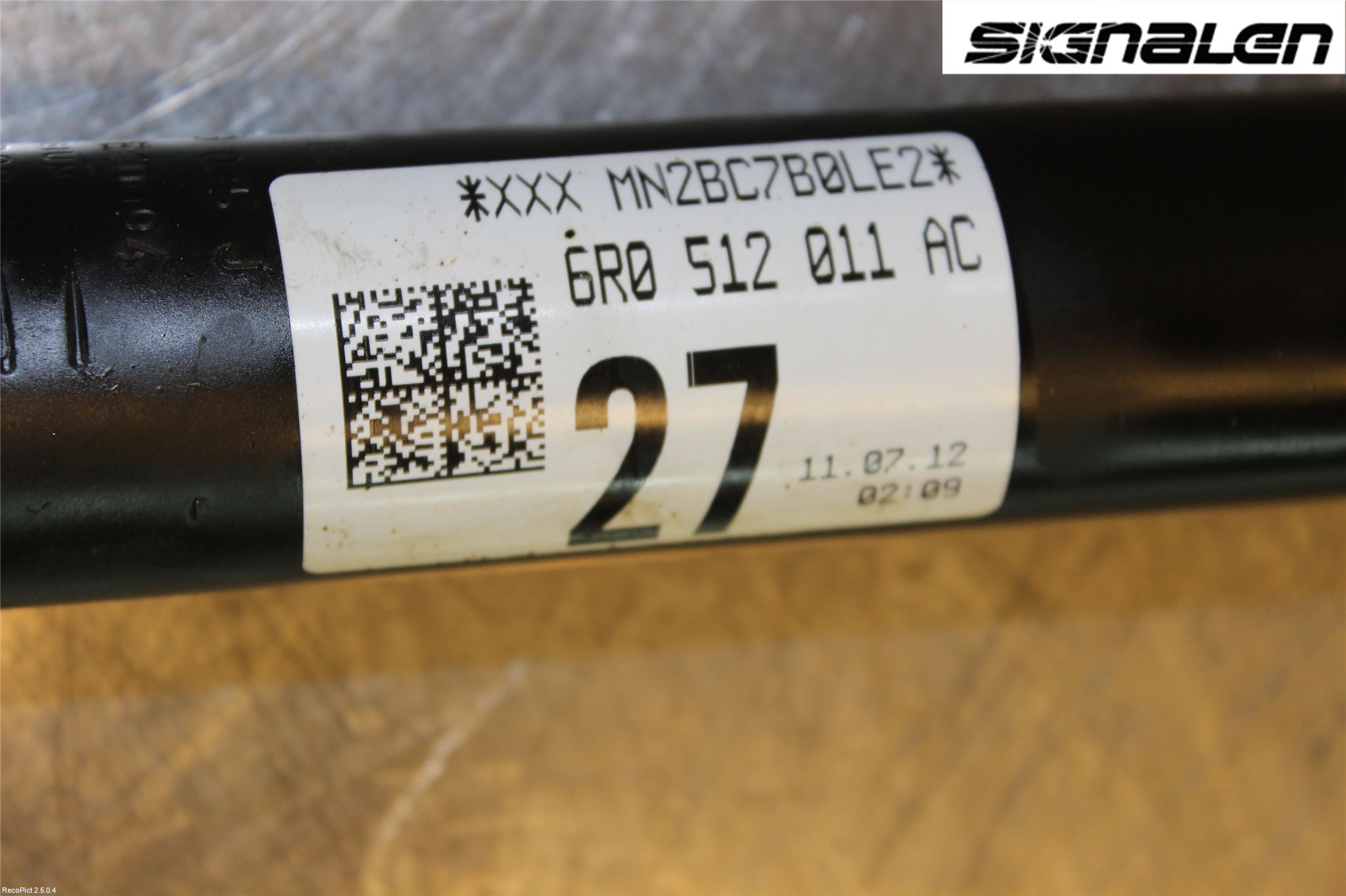 Audi A1/S1 11-18 Stötdämpare Bak