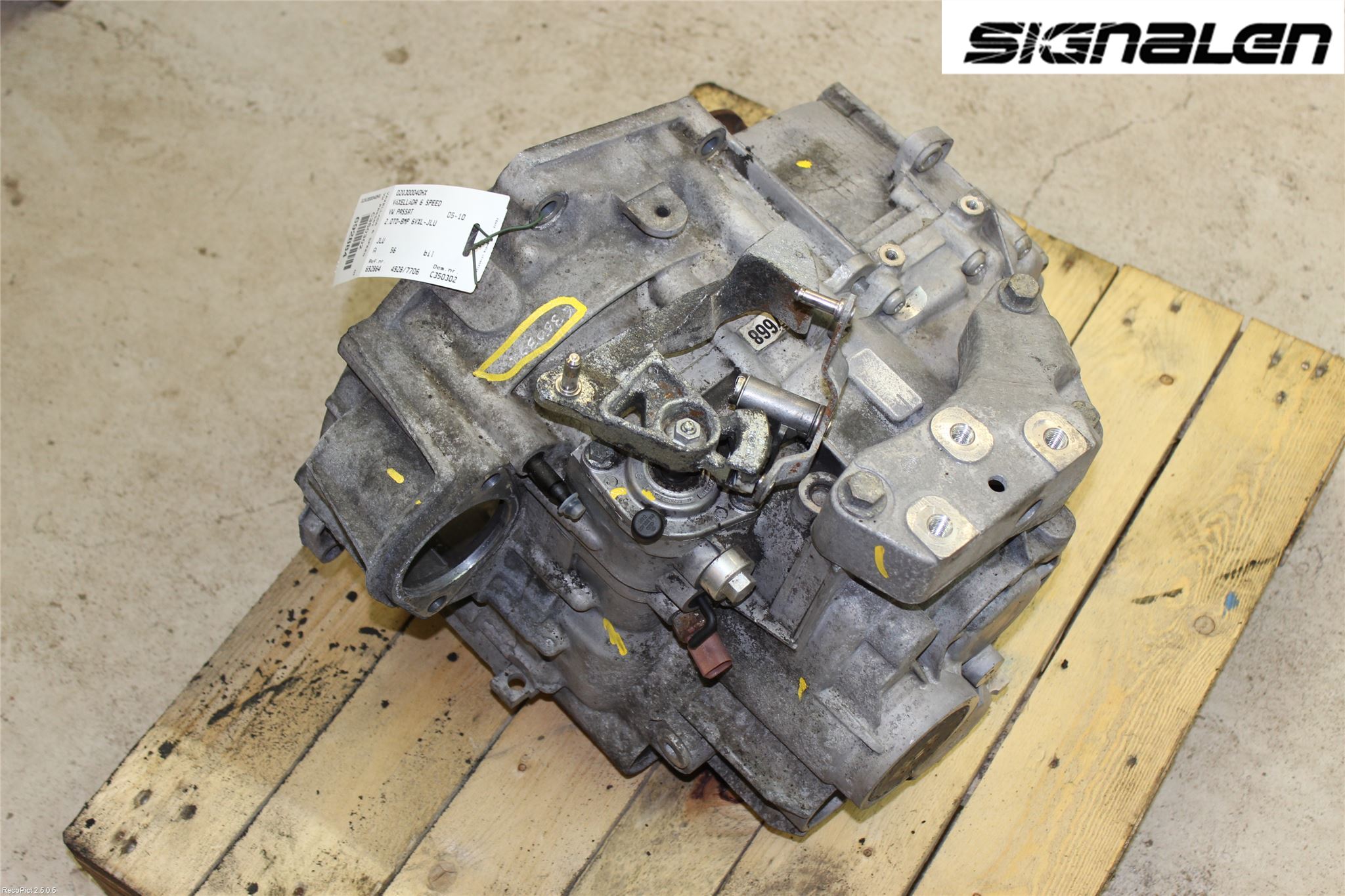 Volkswagen VW PASSAT 05-11 Växellåda Man 6 Vxl