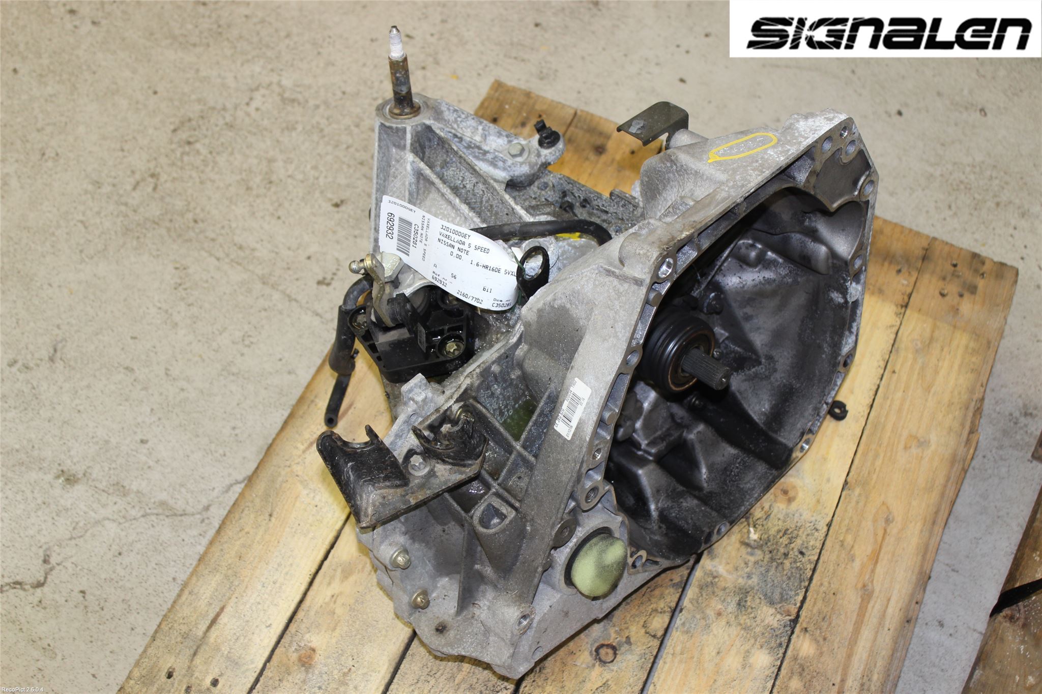 Nissan NOTE E11 06-14 Växellåda Man 5 Vxl