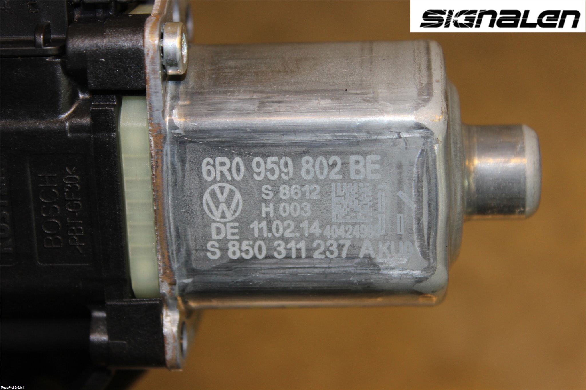Volkswagen VW POLO 10-17 Fönsterhissmotor