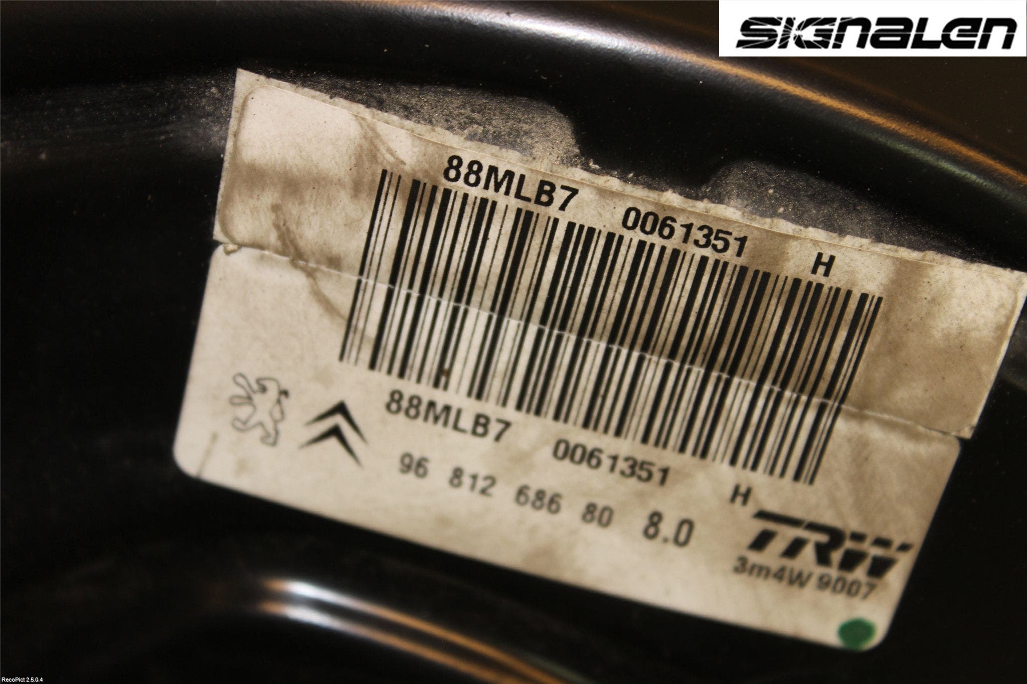 Peugeot PARTNER 08-15 Bromsservo