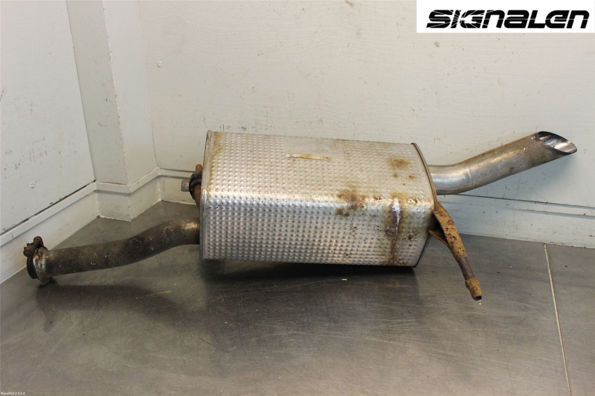 Peugeot PARTNER 08-15 Avgas Bakre Dämpare