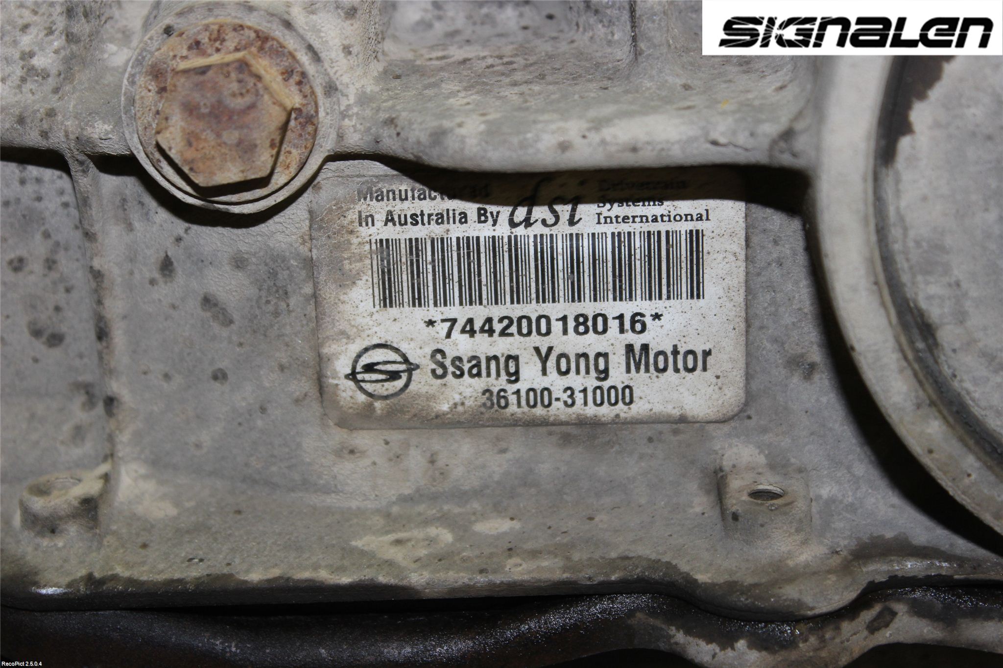 SsangYong SSANG YONG ACTYON/SPORT 06-17 Växellåda Automat