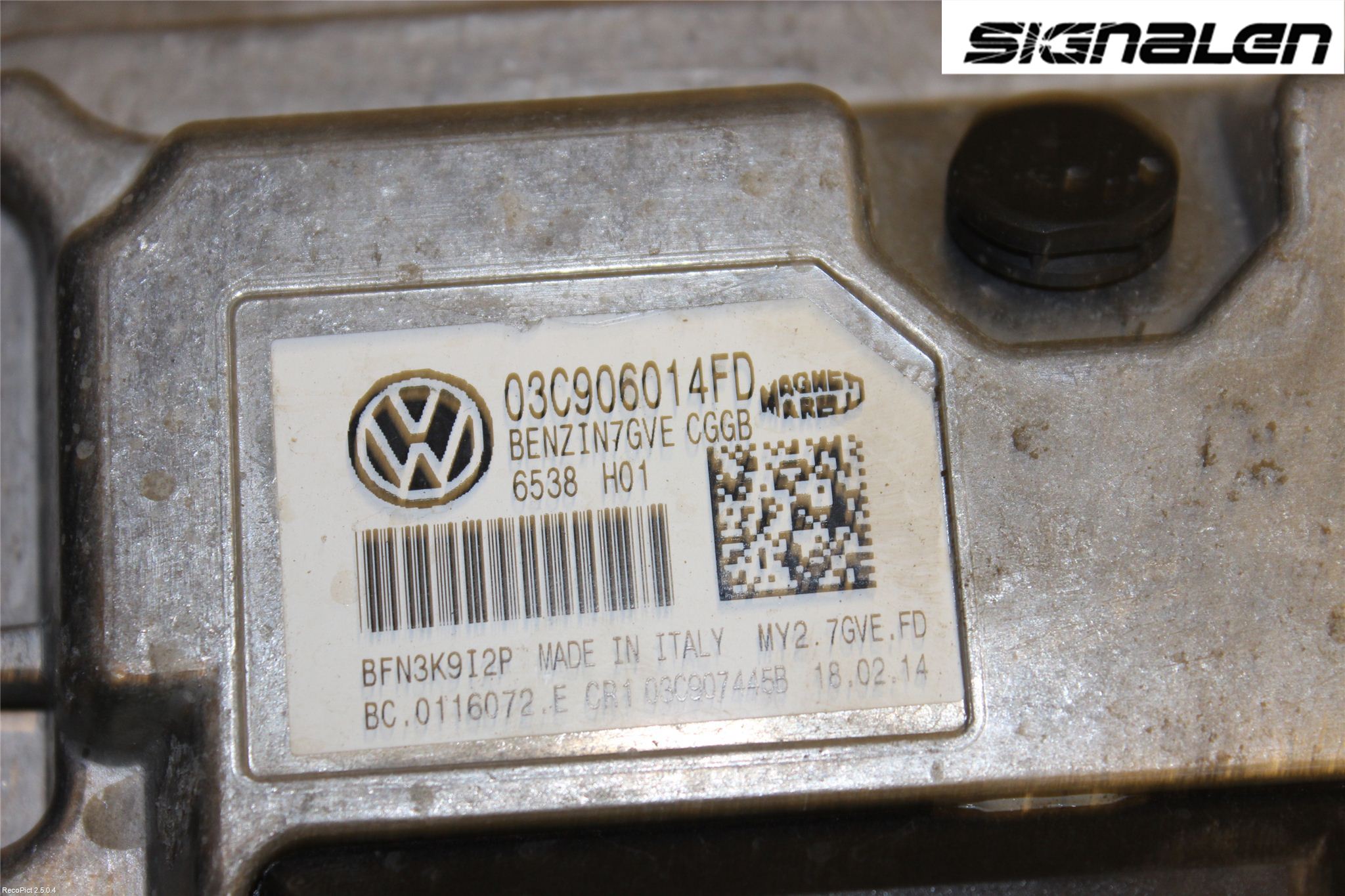 Volkswagen VW POLO 10-17 Styrenhet Insprut Bensin