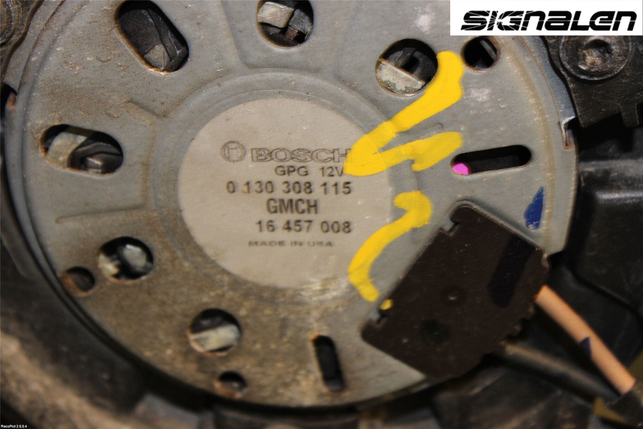 GM CHEVROLET CRUZE Kylfläkt El