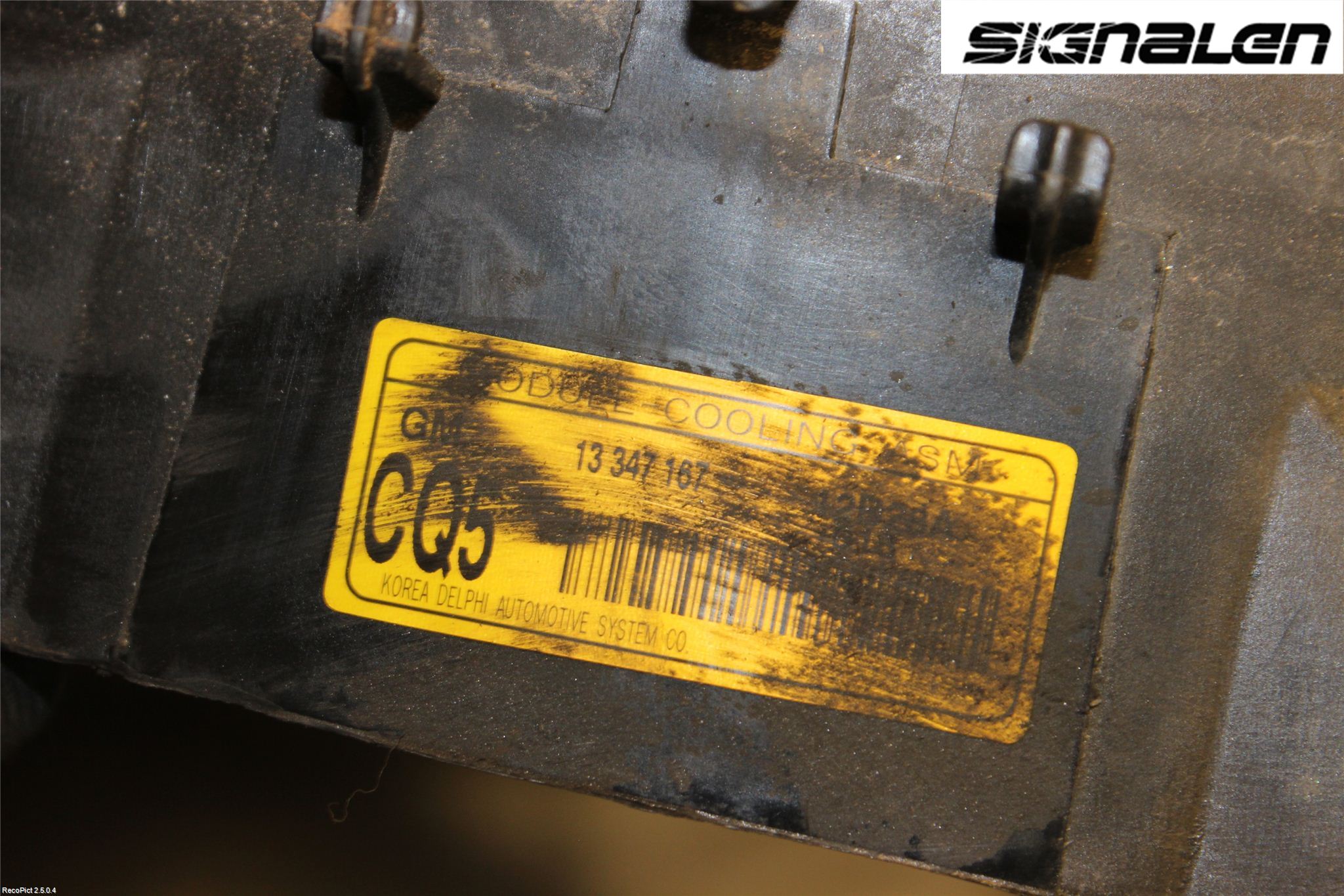 GM CHEVROLET CRUZE Kylfläkt El