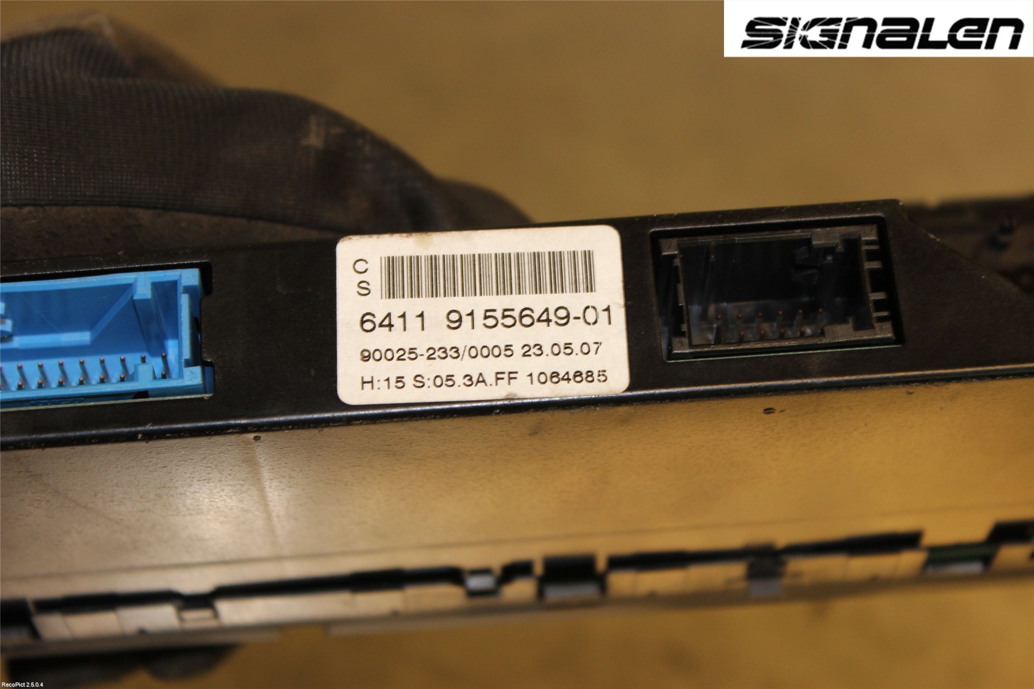 BMW 5 E60/61 Sed/Tou 02-10 Ac Styrenhet Ac Manöveren