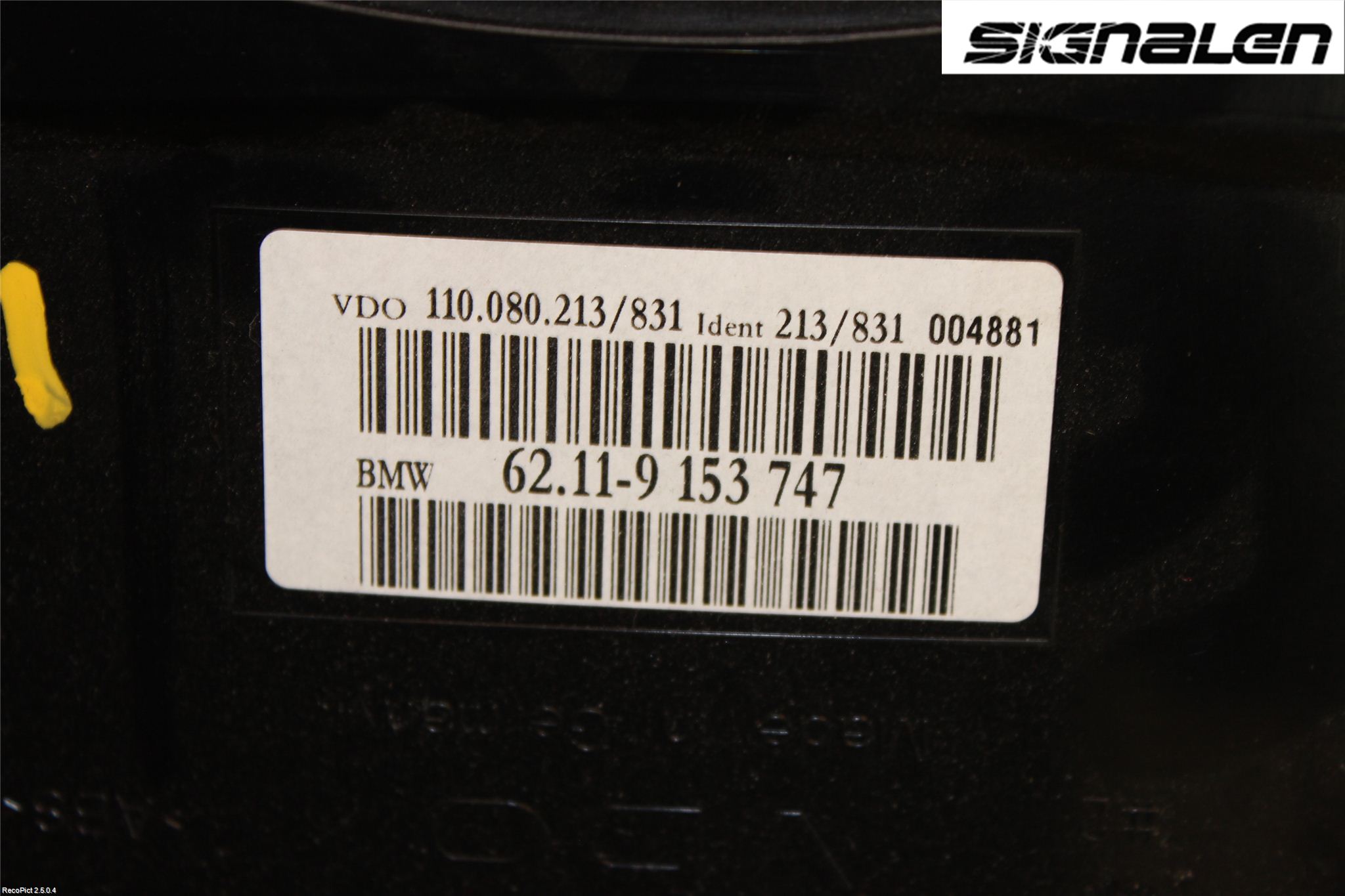 BMW 5 E60/61 Sed/Tou 02-10 Instrument Komb