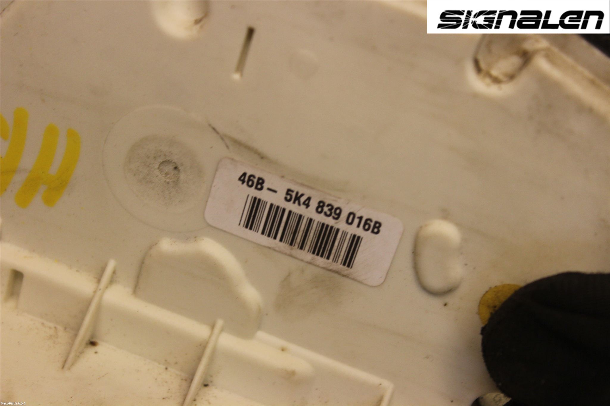 Volkswagen VW GOLF VI 09-13 Låskista-Dörrlås