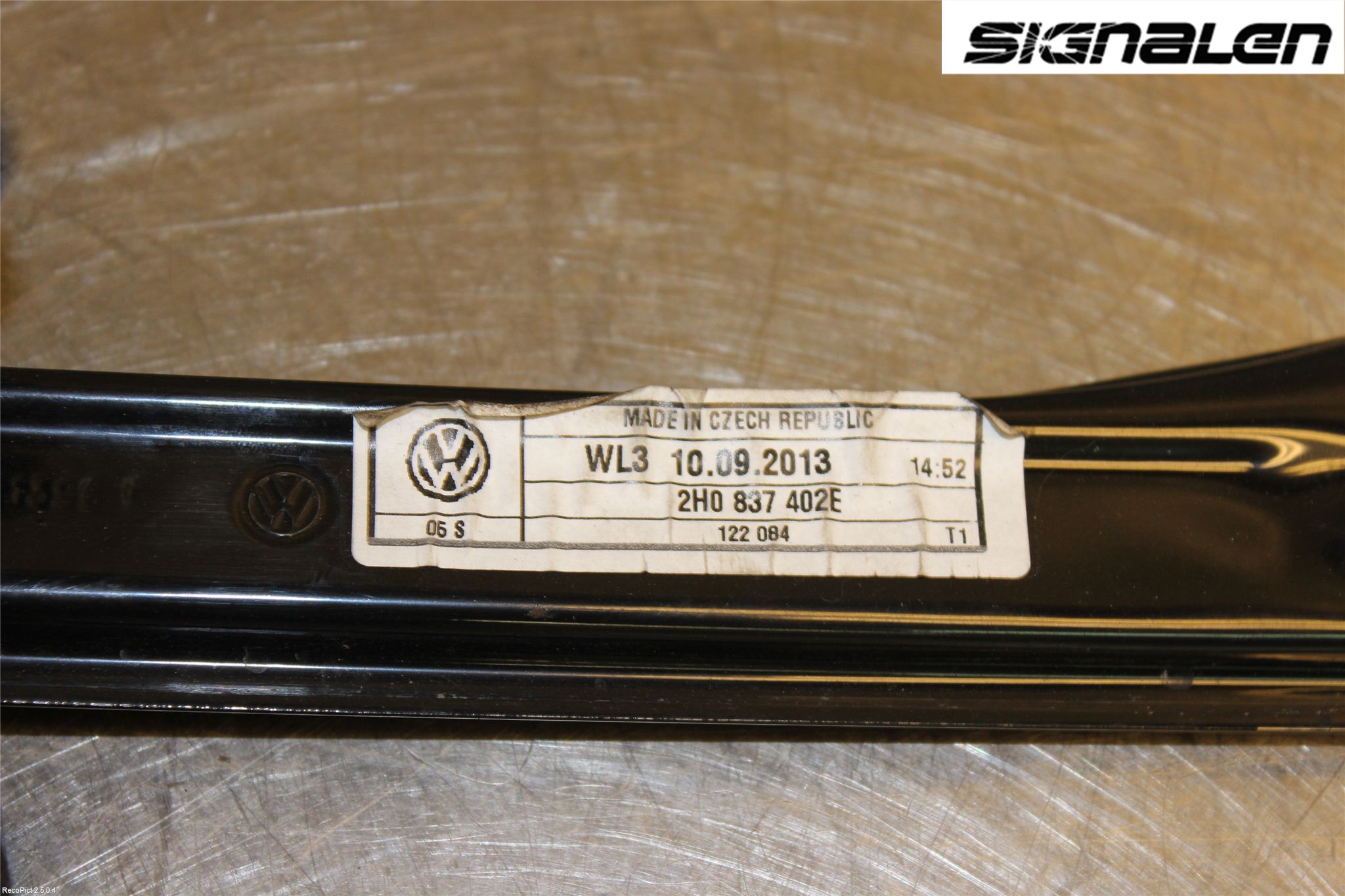 Volkswagen VW AMAROK 2H 10-22 Fönsterhissmekanism