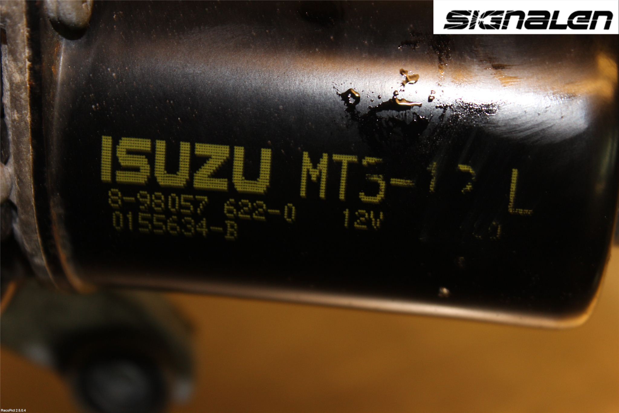 Isuzu D-MAX Torkarmotor Vindruta