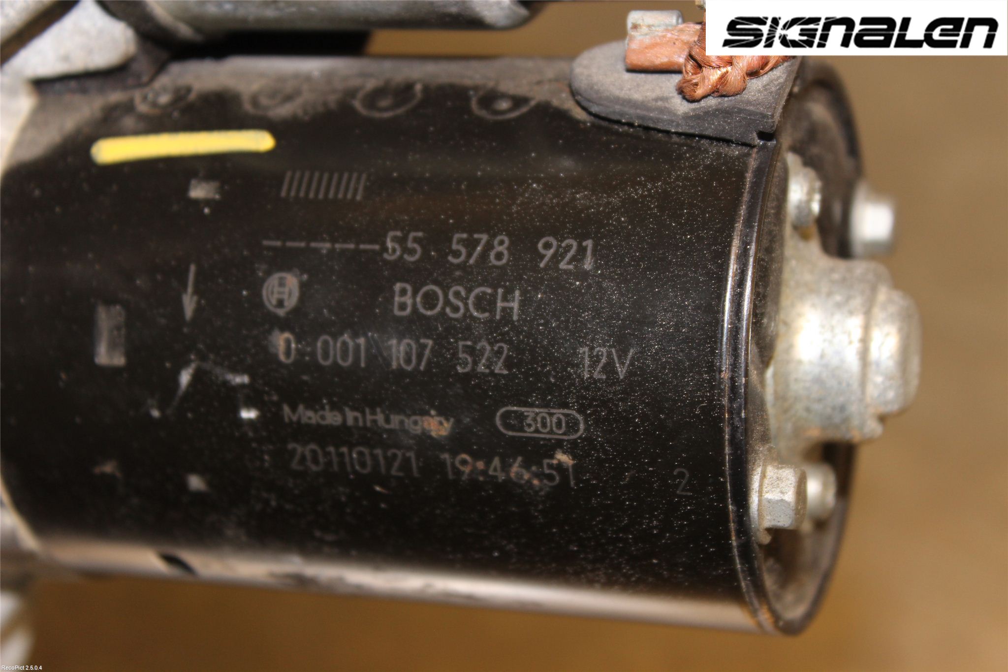 Chevrolet AVEO Startmotor