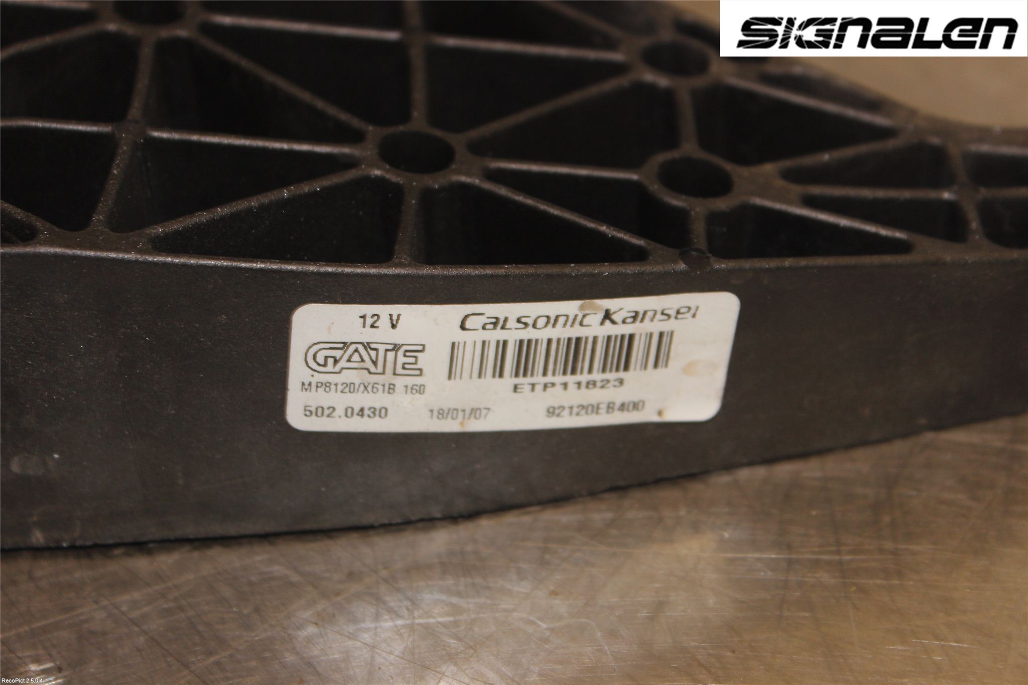 Nissan NAVARA 05-16 Kylfläkt El