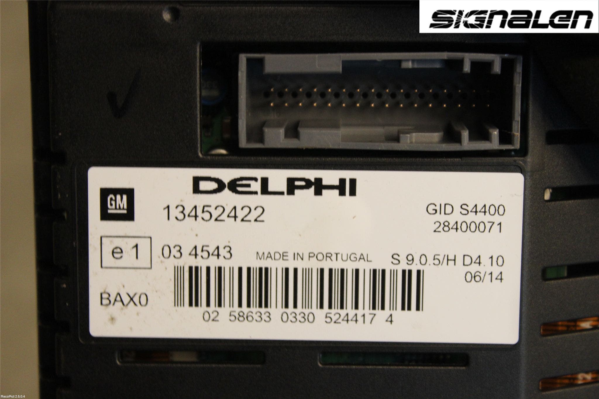 Opel CORSA D 07-14 Färddator