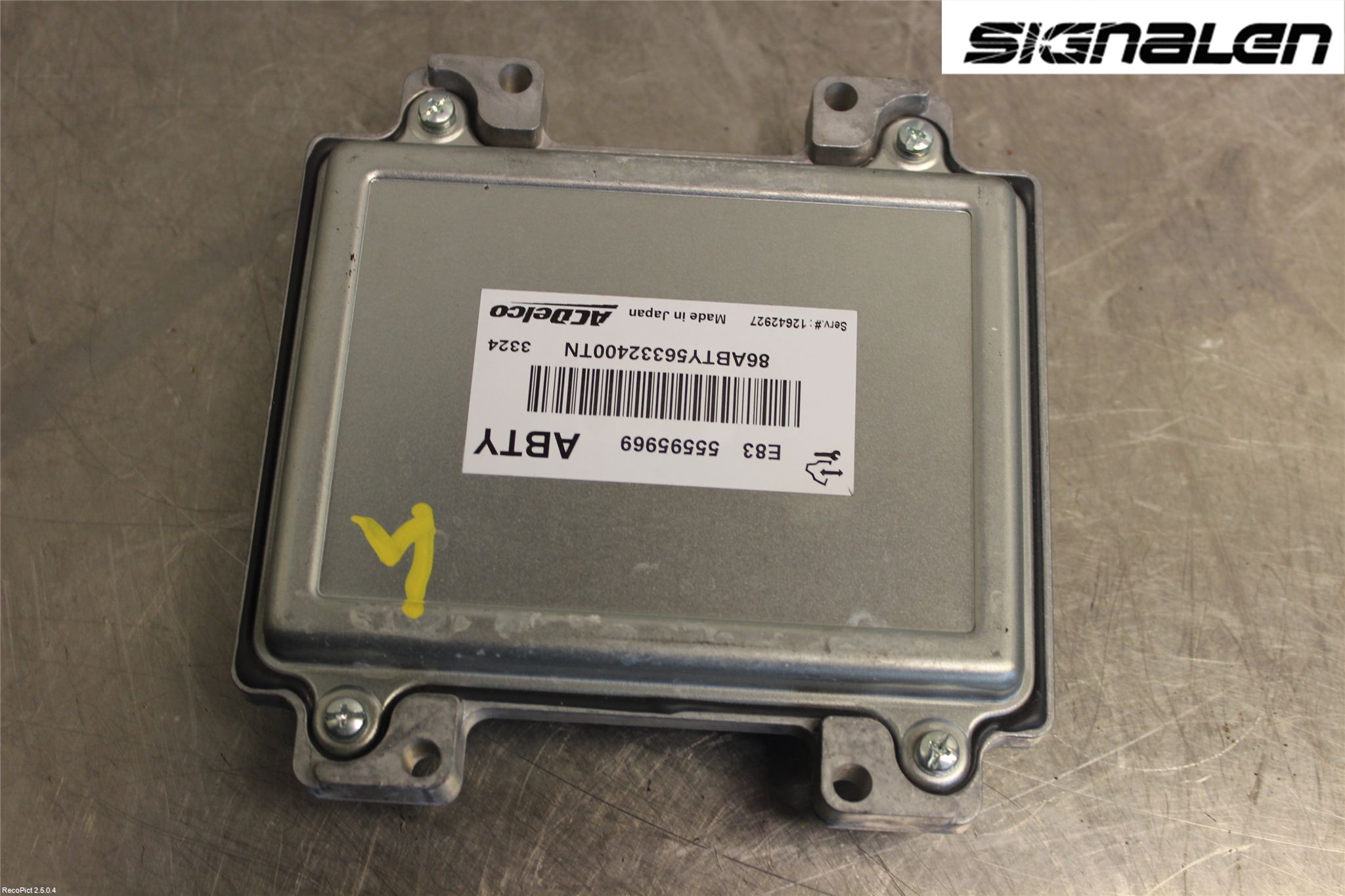 Opel CORSA D 07-14 Styrenhet Insprut Bensin